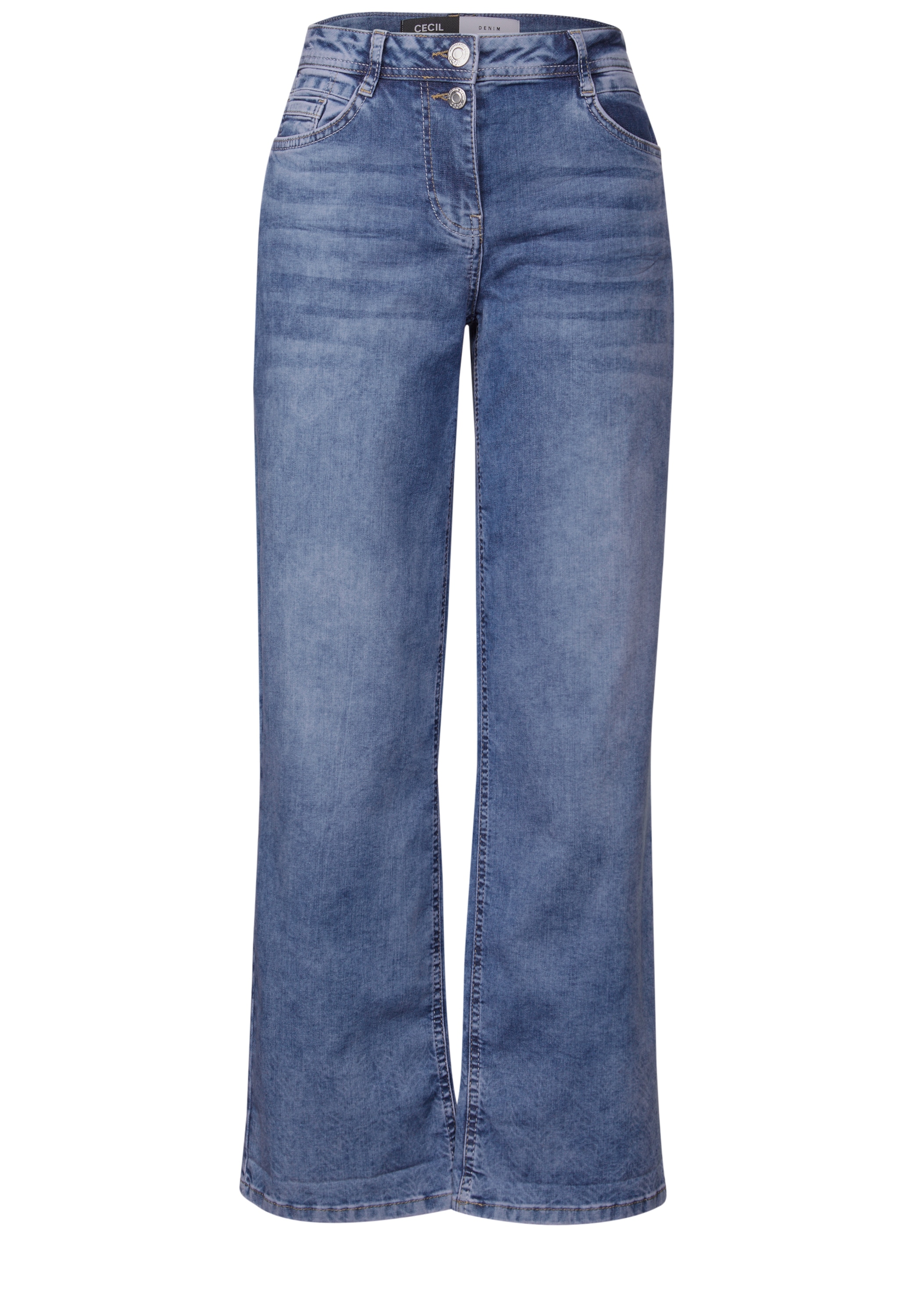 Cecil Loose-fit-Jeans, High Waist