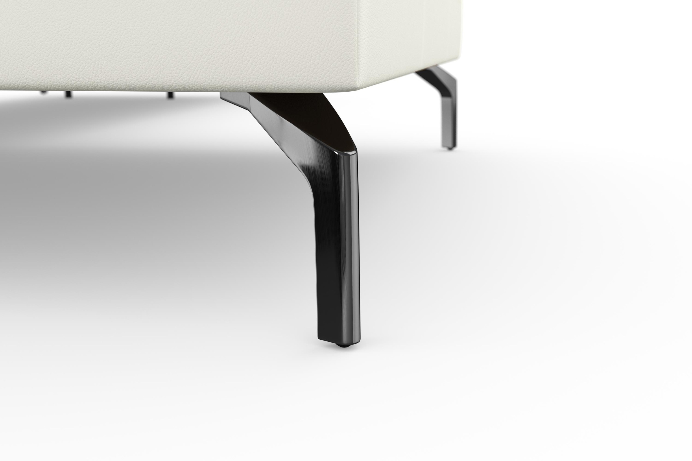 sit&more Wohnlandschaft »Bendigo U-Form«, inklusive Sitztiefenverstellung, Bodenfreiheit 15 cm, in 2 Fußfarben