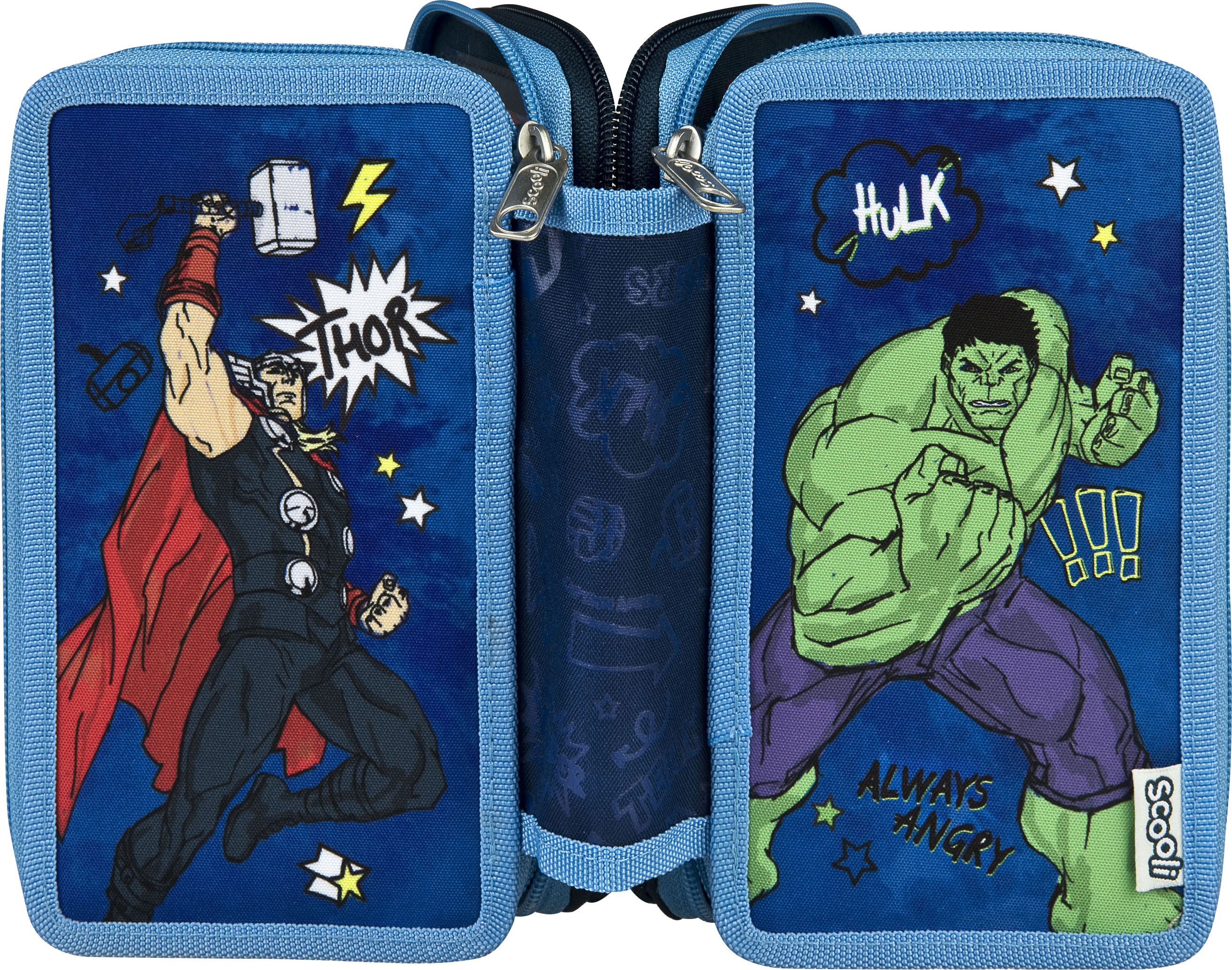 Thumbnail - Scooli Federmäppchen "Tripledecker, Avengers"