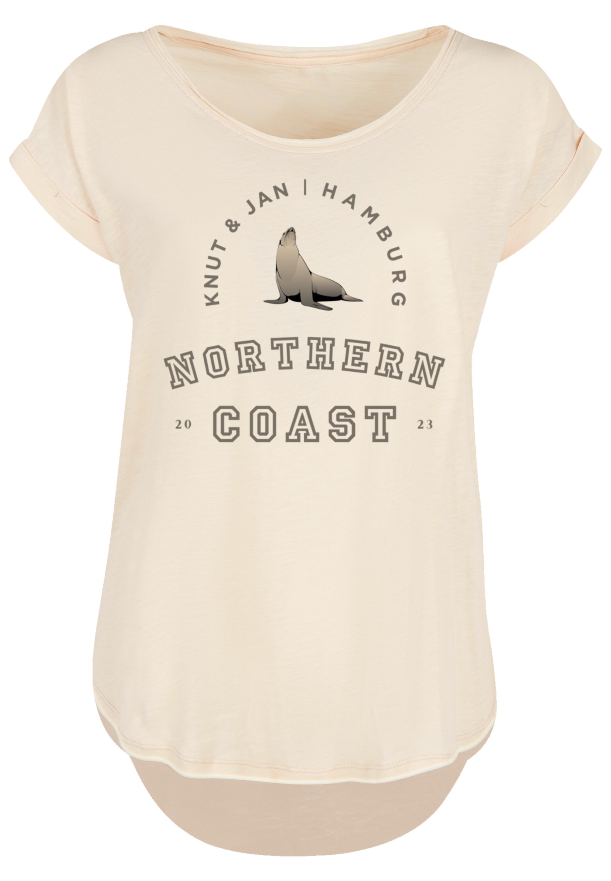 F4NT4STIC T-Shirt »Robbe Knut & Jan Hamburg«, Print