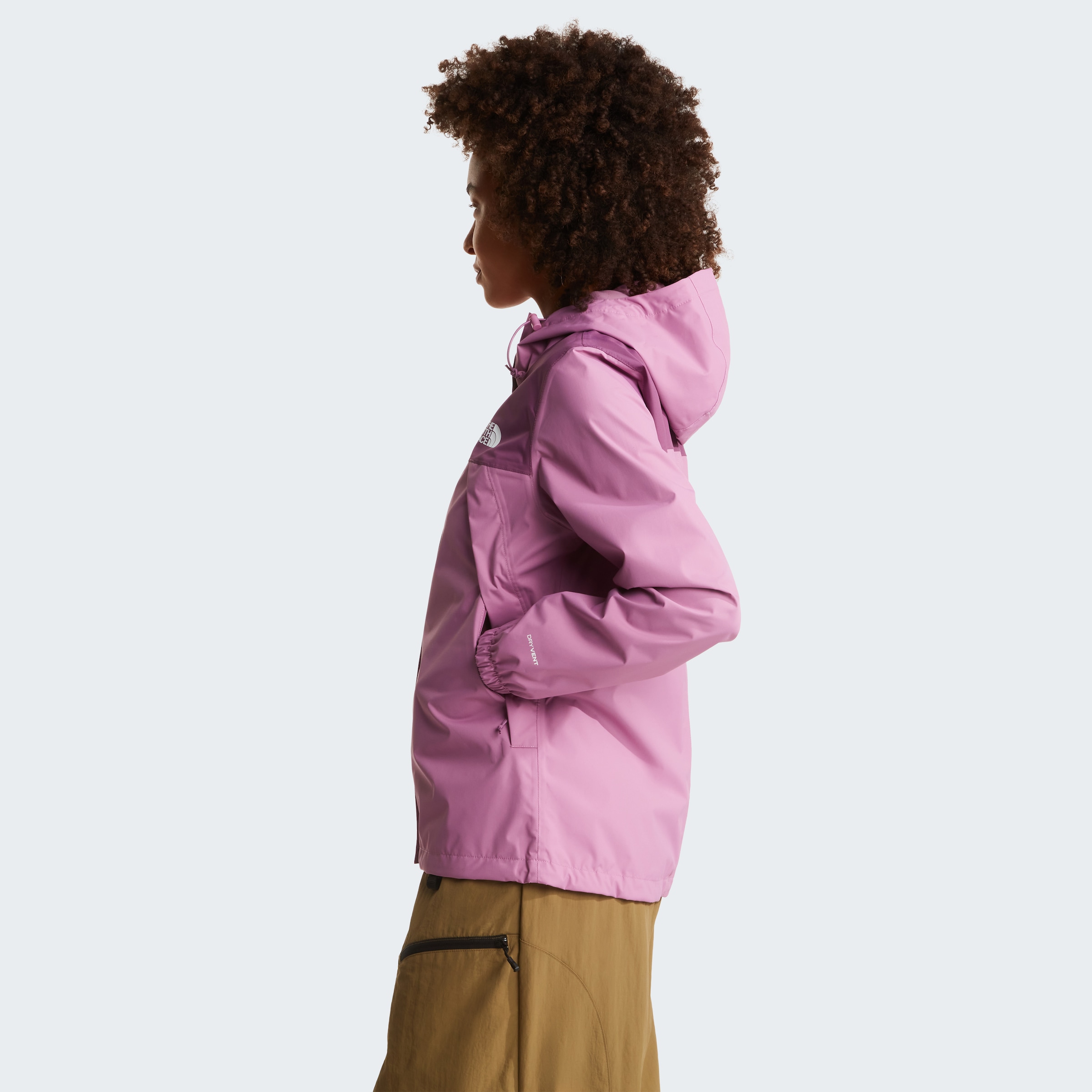 The North Face »W ANTORA RAIN JACKET« wasserdichtes DryVent™-Außenmaterial, winddicht