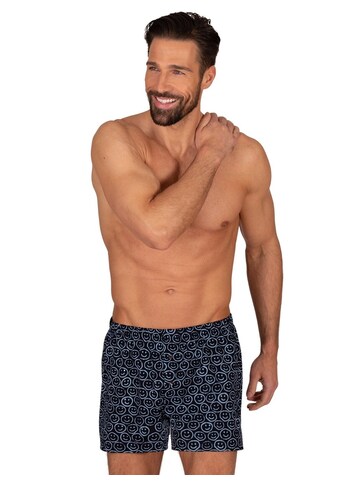 Boxershorts »TRIGEMA Boxer-Shorts mit freundlichem Smiley-Muster«, (1 St.)