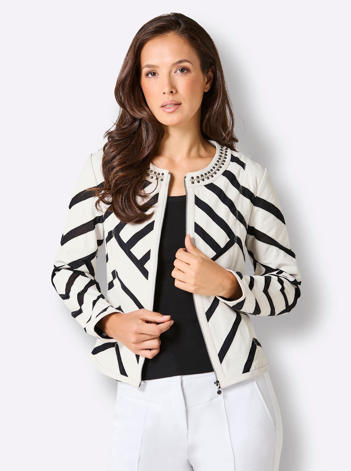 Mainpol Lederblazer "Lammnappa-Lederblazer" günstig online kaufen