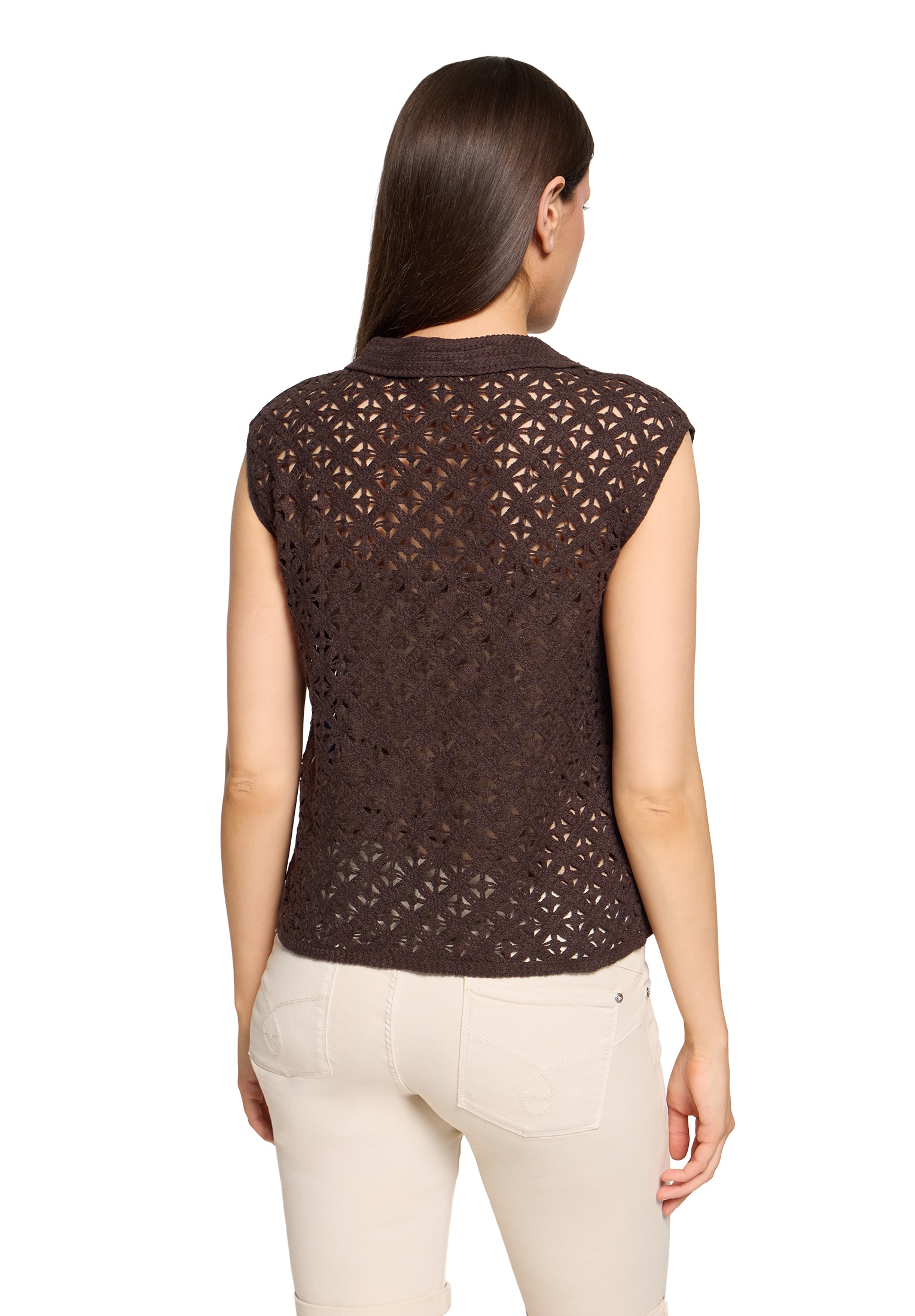 Cartoon Kurzarmshirt »Damen mit V-Ausschnitt« 1