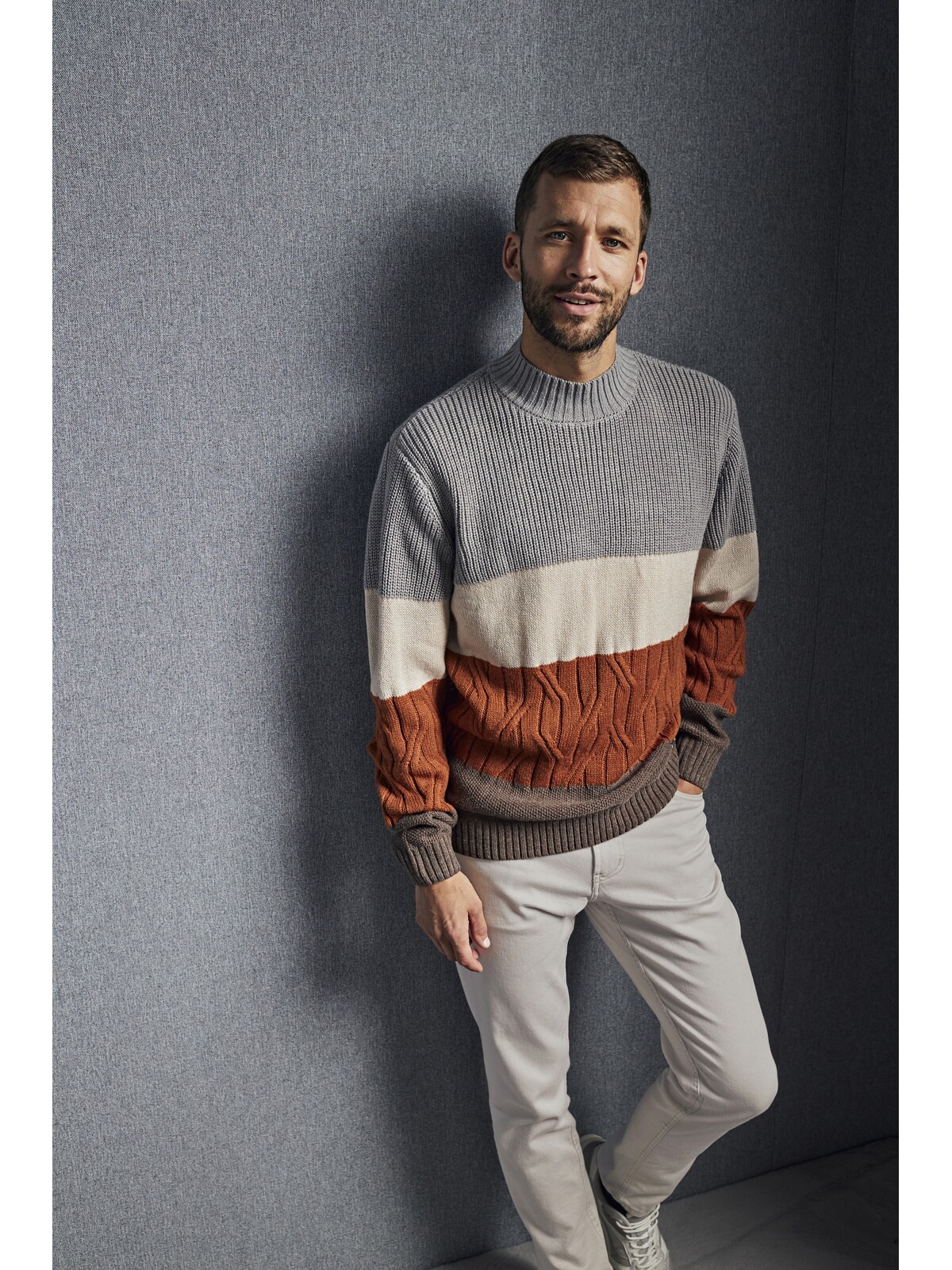 Babista Rundhalspullover »Pullover HERIETTA«
