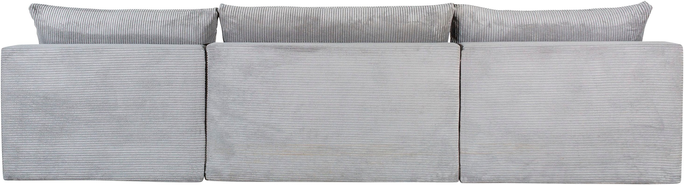 COLLECTION AB Wohnlandschaft »Josy«, inkl. Bettfunktion, Bettkasten, mit 3 extra großen Rückenkissen