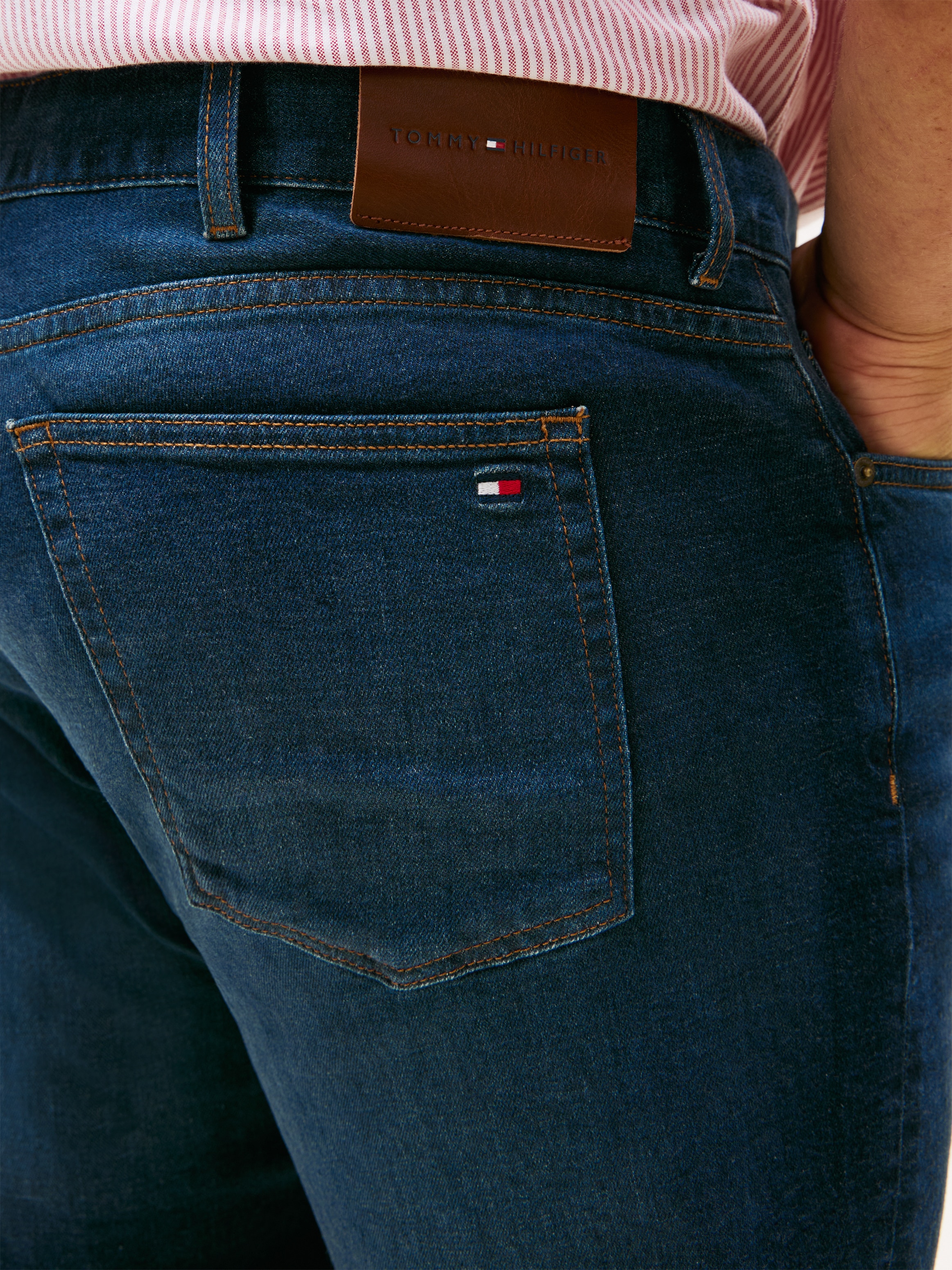 Tommy Hilfiger Big & Tall Regular-fit-Jeans »BT-REGULAR MADISON« Große Größen, mit dezenten Used-Effekten