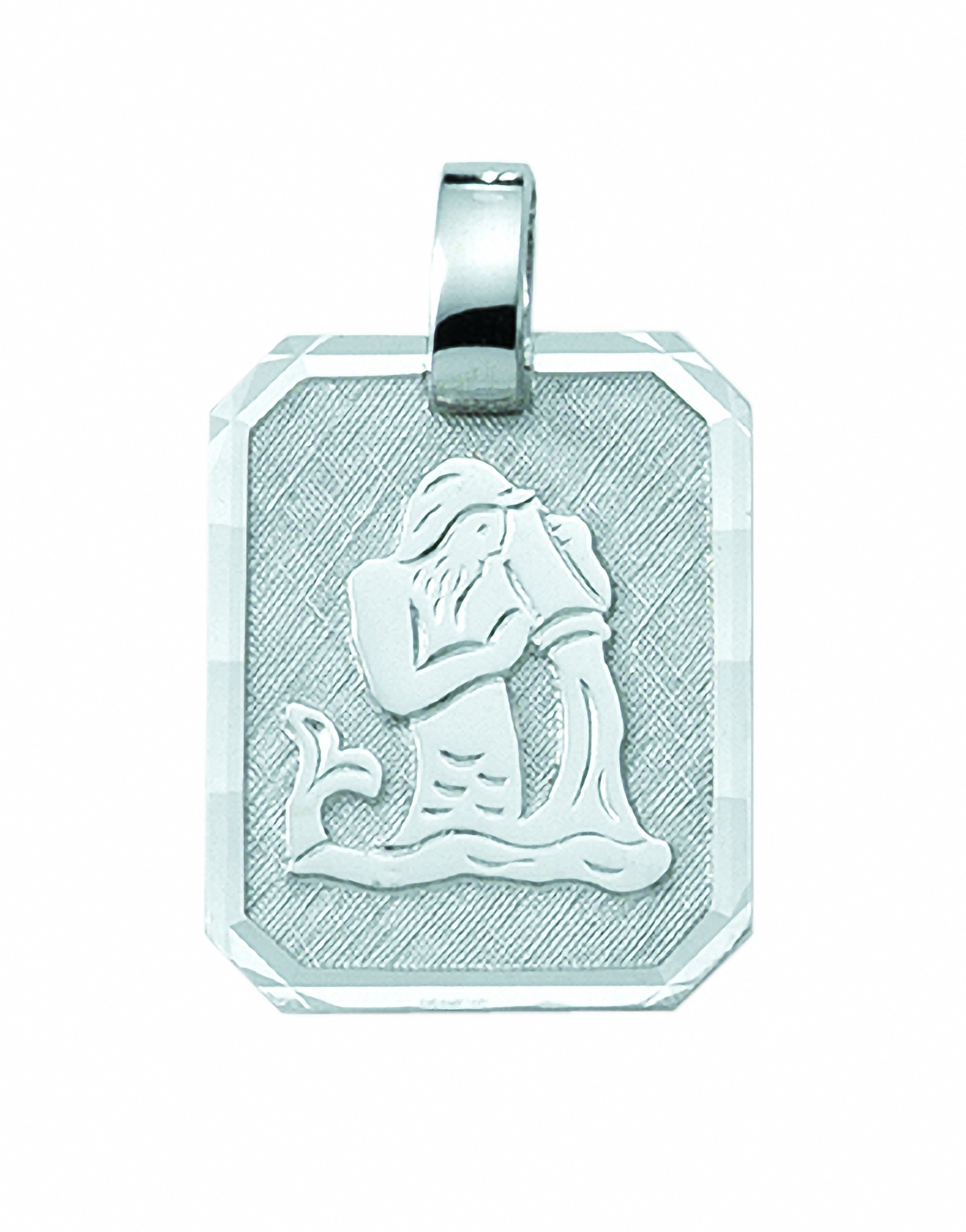 ADELIA ́S Damen Kettenanhänger "Damen & Herren 925 Silber Sternzeichen Anhänger Wassermann", Damen, Wassermann, Silber 925 (Sterlingsilber), silber,