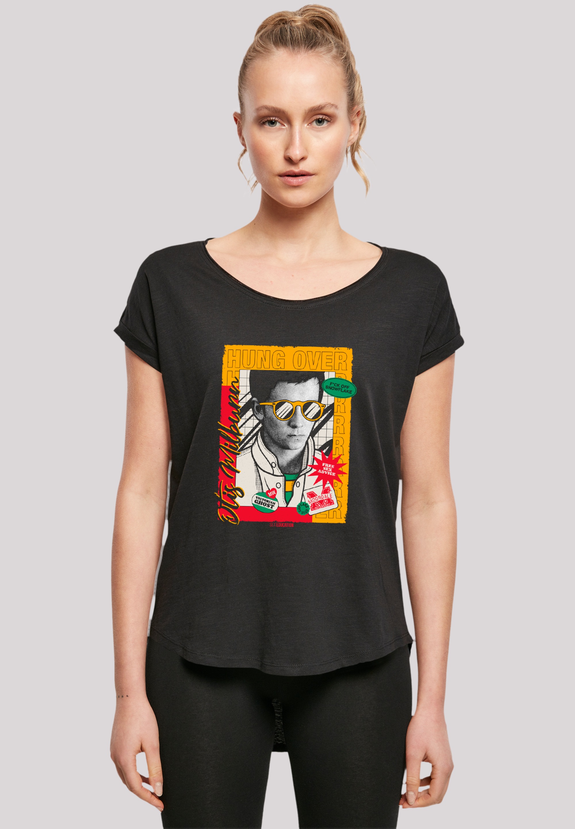 F4NT4STIC T-Shirt "Sex Education Otis Hung Over Collage", Premium Qualität günstig online kaufen