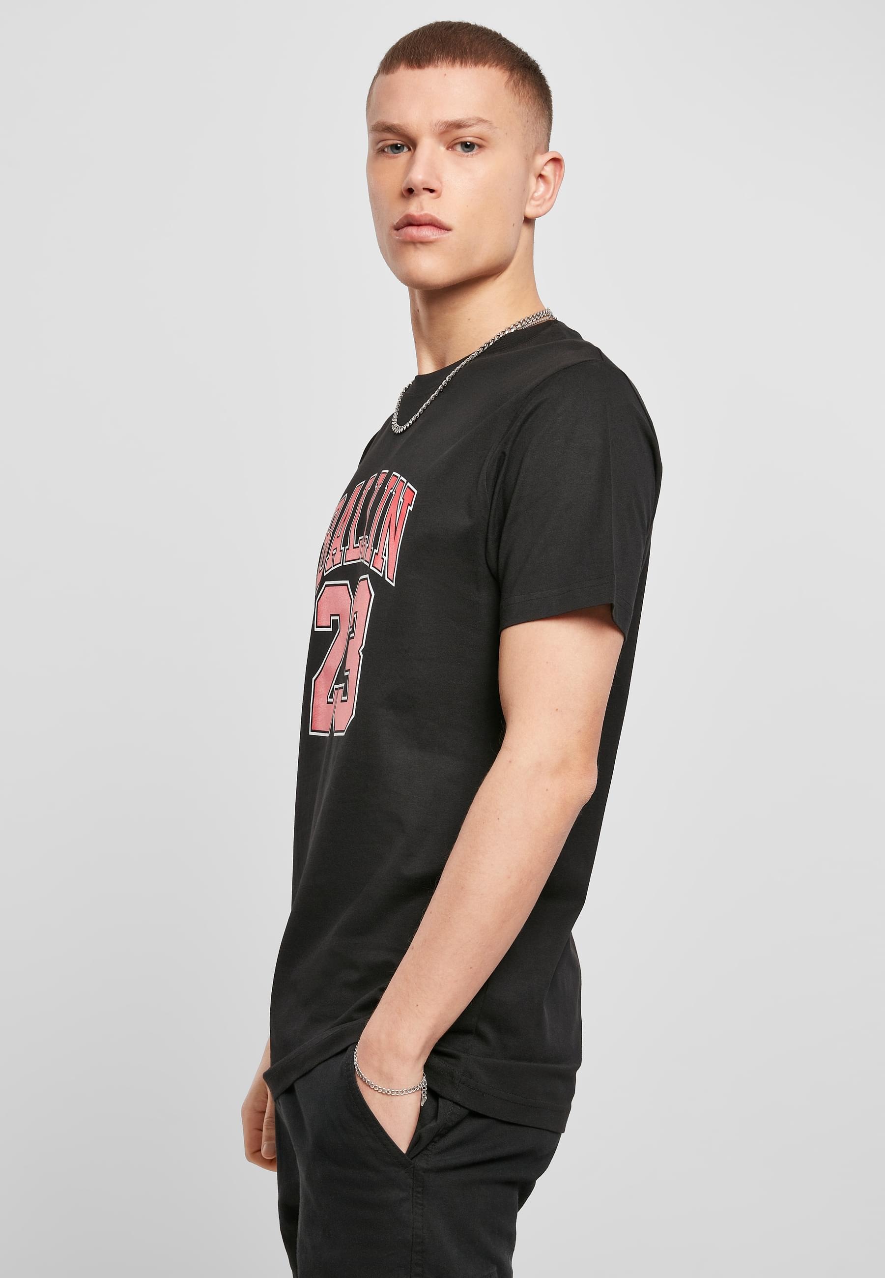 MisterTee Kurzarmshirt »MisterTee Herren Ballin 23 Tee«, (1 tlg.)