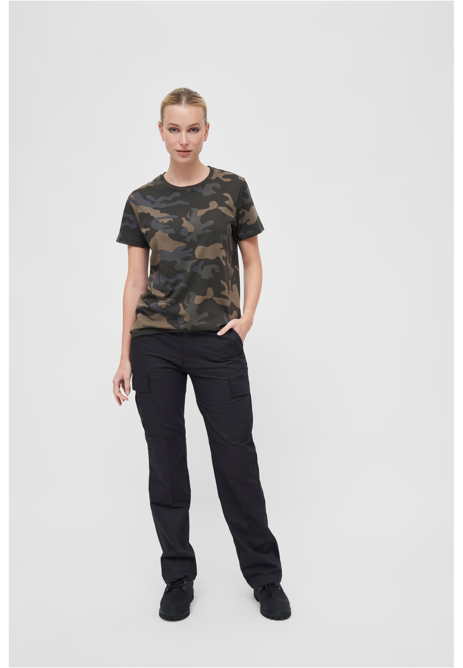 Brandit Kurzarmshirt »Brandit Damen Ladies T-Shirt«, (1 tlg.)