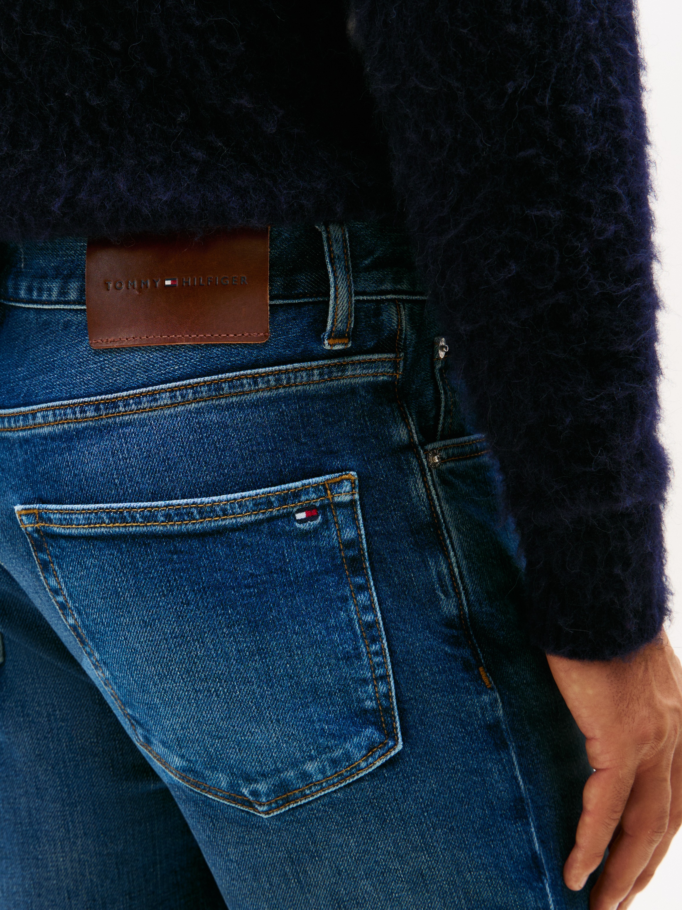 Tommy Hilfiger Straight-Jeans "DENTON Slim Straight Fit" günstig online kaufen