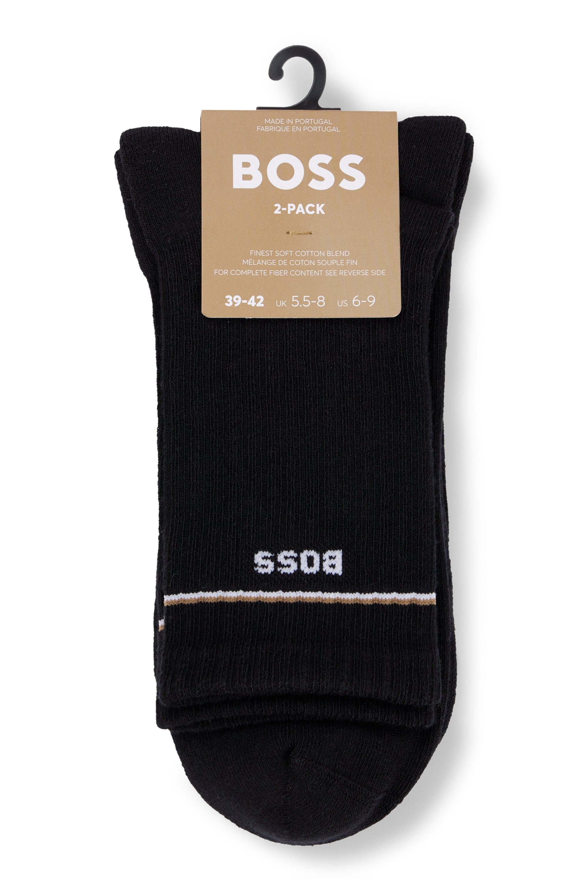 Thumbnail - BOSS Socken "2P QS Iconic CC W" Packung, 2er, 2 Stk. tlg. mit BOSS-Logoschriftzug