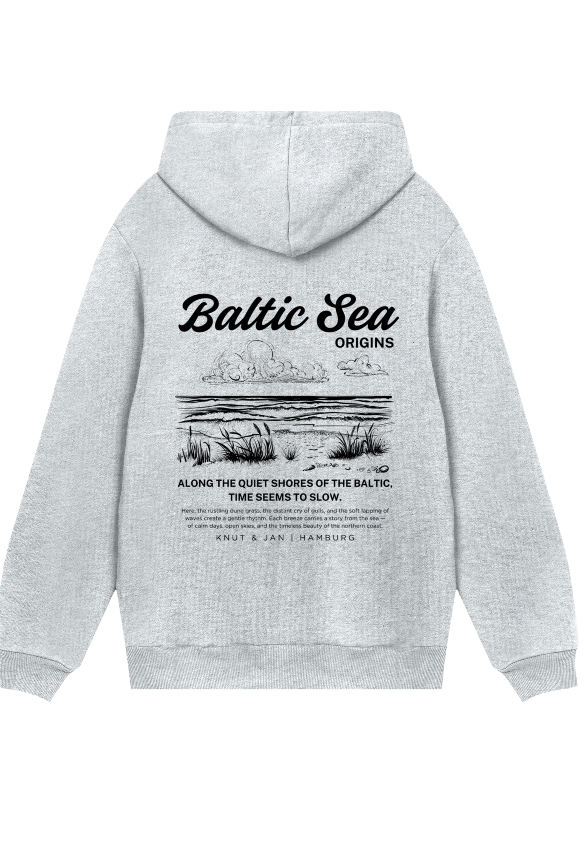 F4NT4STIC Kapuzenpullover »Knut und Jan Hamburg«, Osteee Kollektion, Urlaub, Ahoi Moin