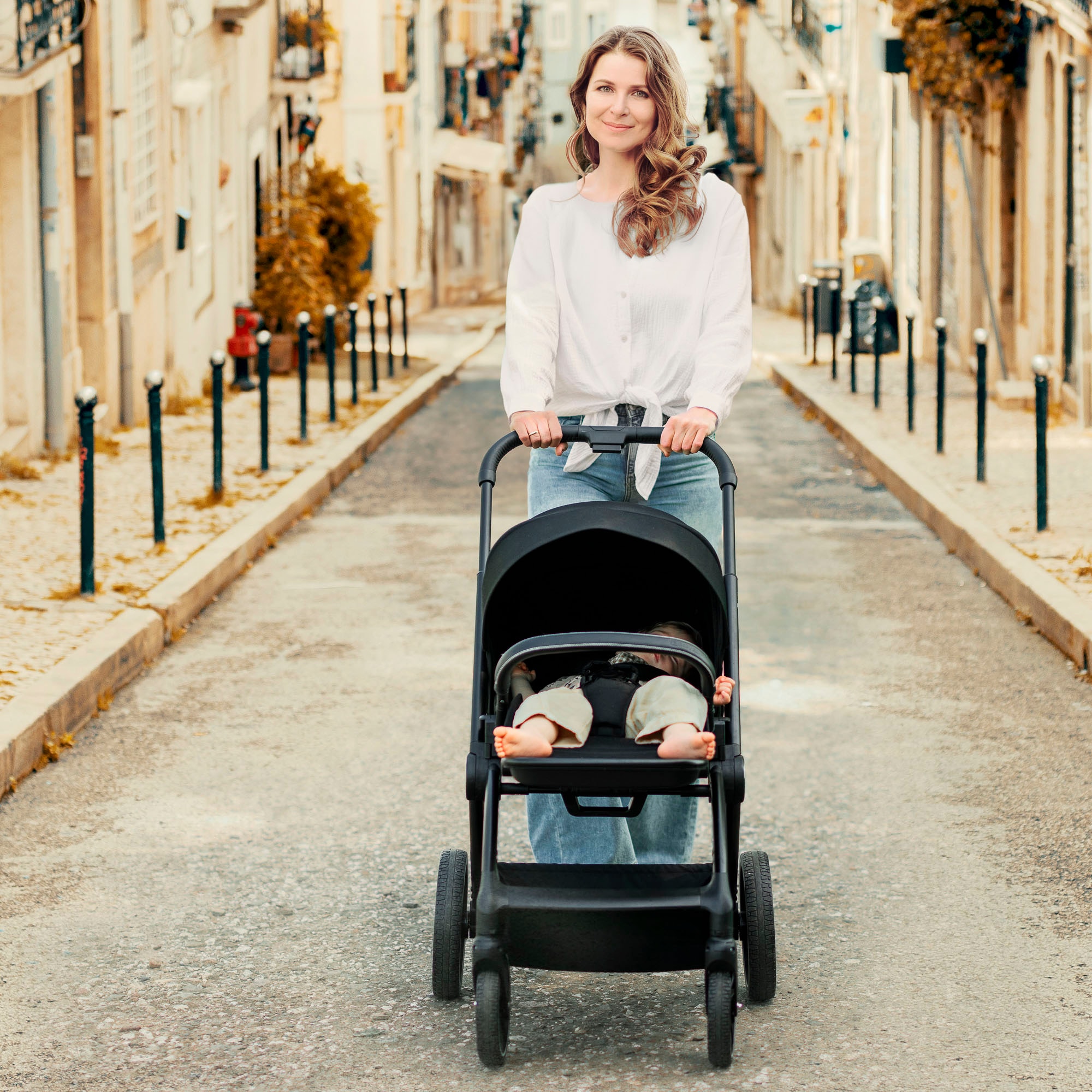 BabyGo Kombi-Kinderwagen »Harmony 3in1«, inkl. Babyschale mit Adaptern