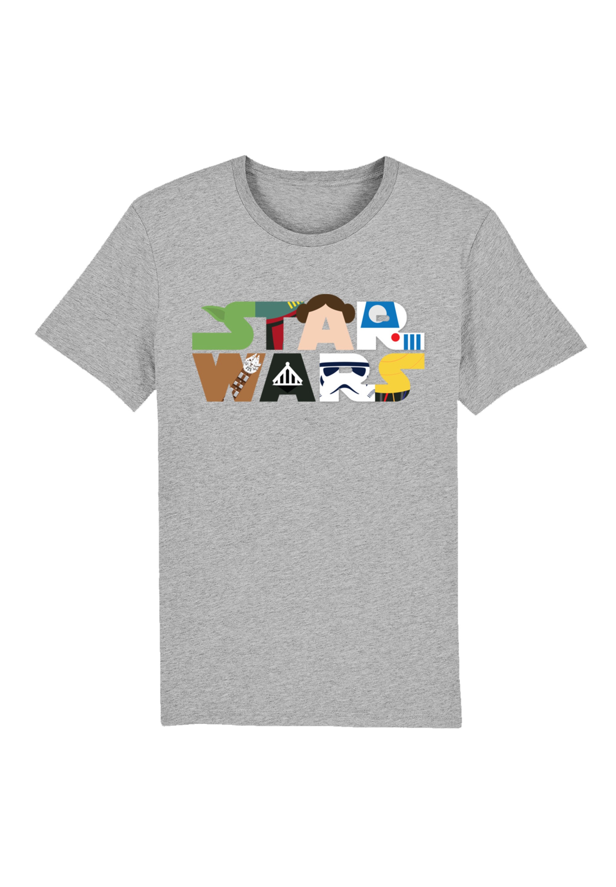 F4NT4STIC T-Shirt »Star Wars Character Logo«, Premium Qualität