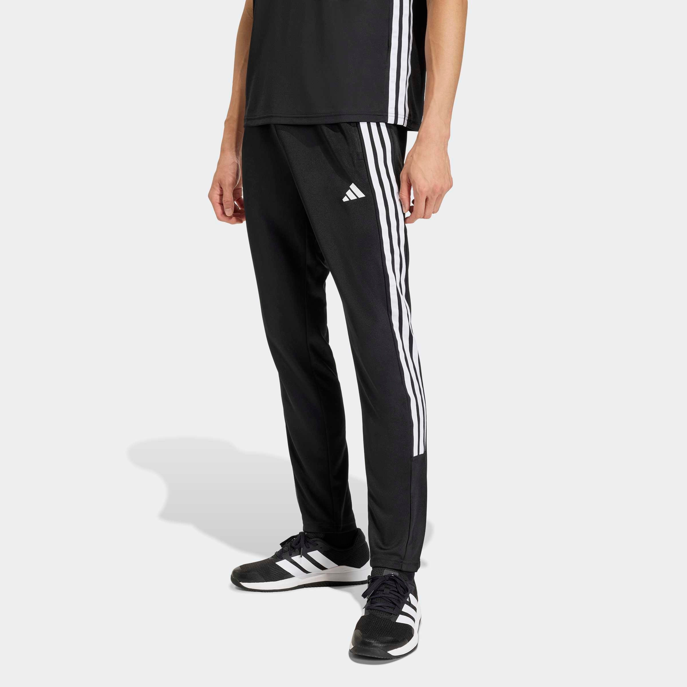 adidas Performance Sporthose "WORKOUT ESSENTIALS ALL-SET 3-STREIFEN AUS GEW günstig online kaufen