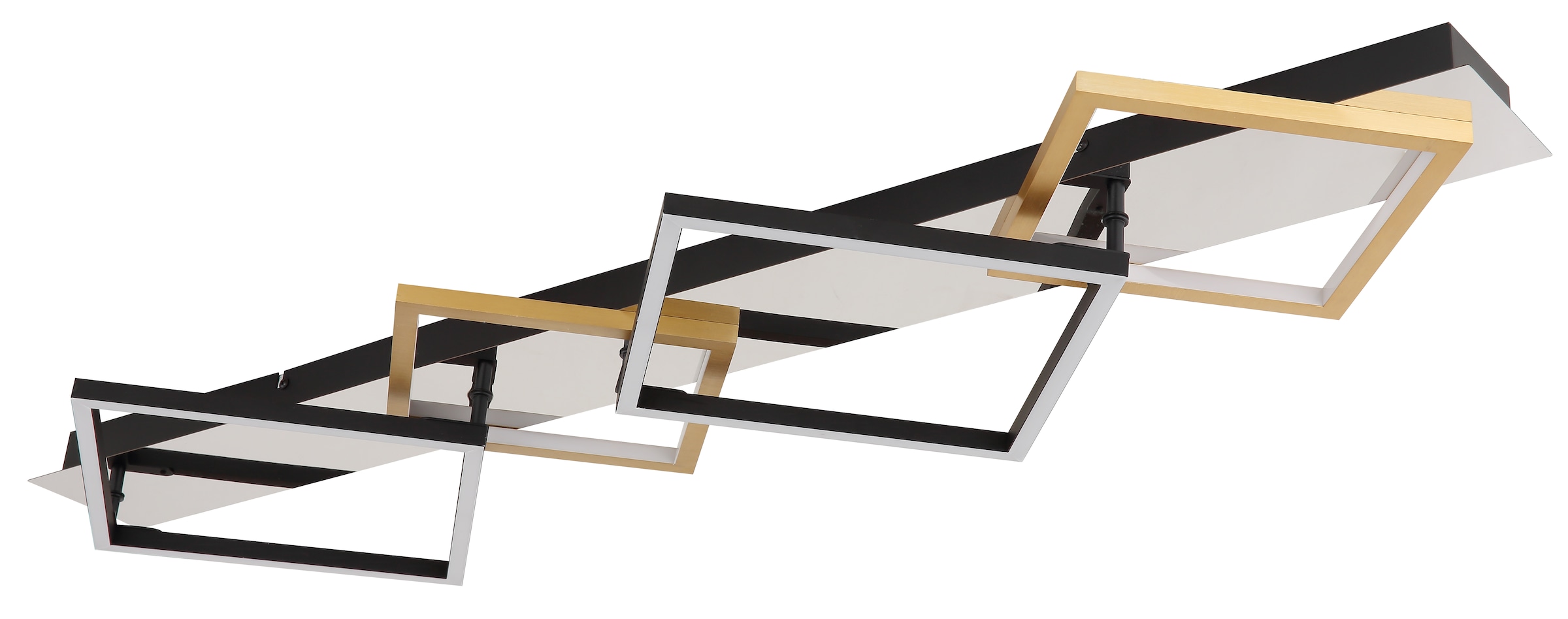 GLOBO LIGHTING Deckenleuchte »LESINA« LED-Modul 1 Stk. Warmweiß LED Deckenleuchte für Wohn- & Esszimmer modern