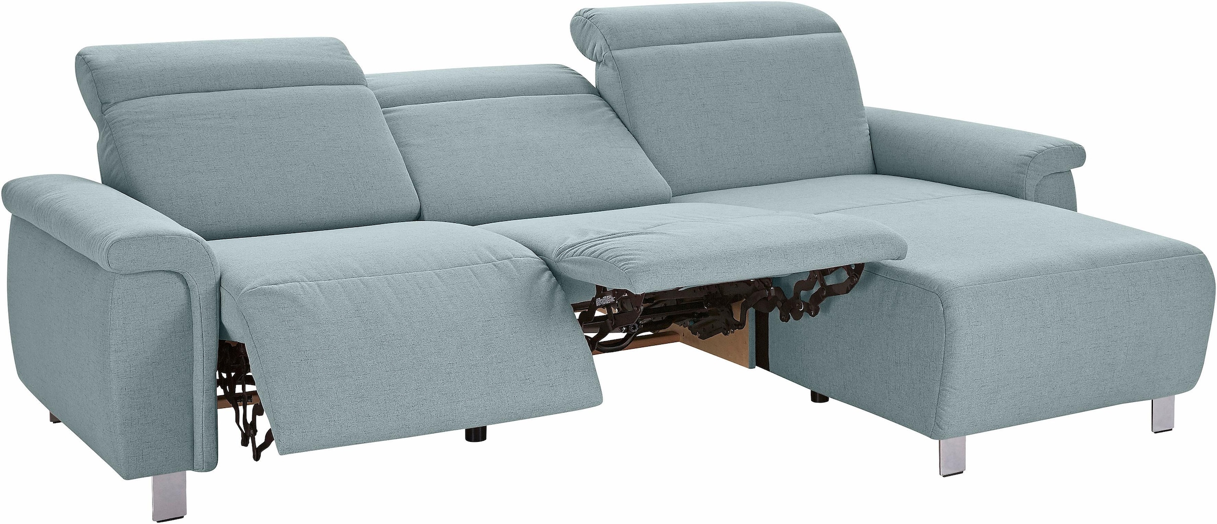 sit&more Ecksofa »Township L-Form«, wahlweise mit elektrischer Wallfree-Funktion