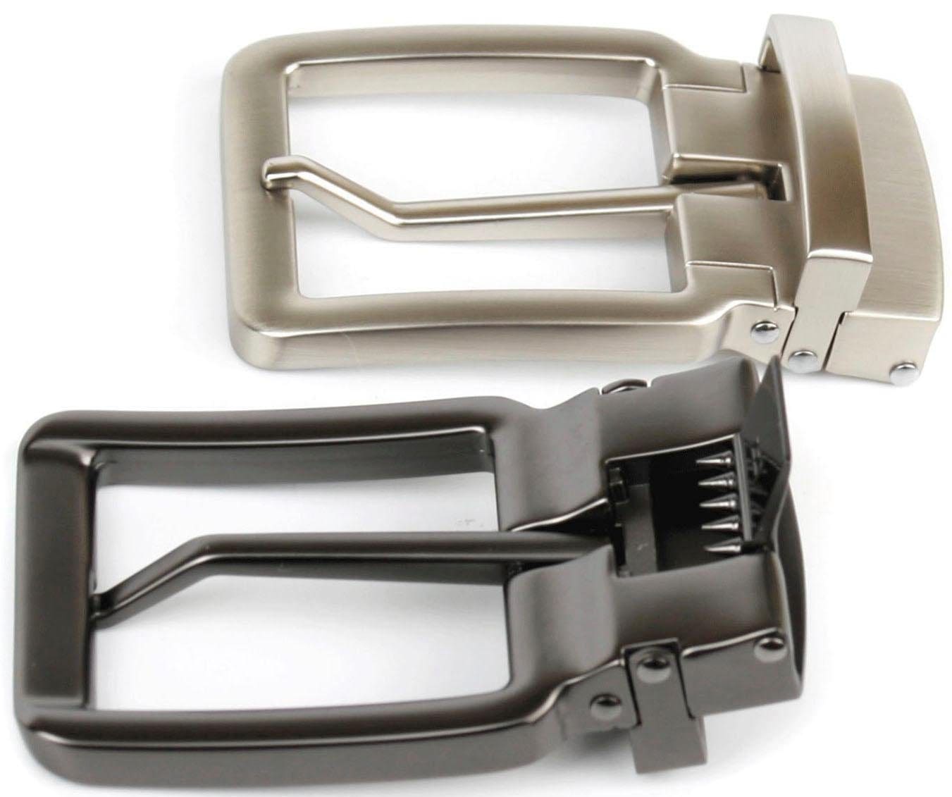 Anthoni Crown Ledergürtel, 3,5 cm breiter Casual-Vollledergürtel