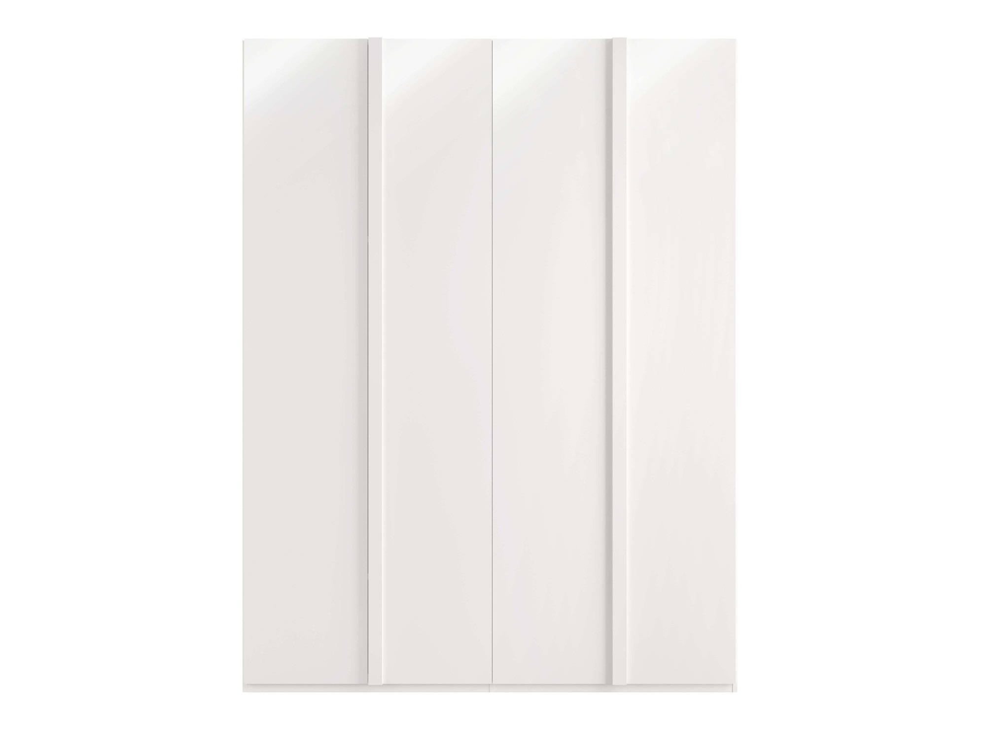INOSIGN Kleiderschrank »Kleiderschrank Malissa mit Regalen und Kleiderstangen«, Garderobe mit 4 Hochglanz-Drehtüren, BxTxH 181x59x237 cm
