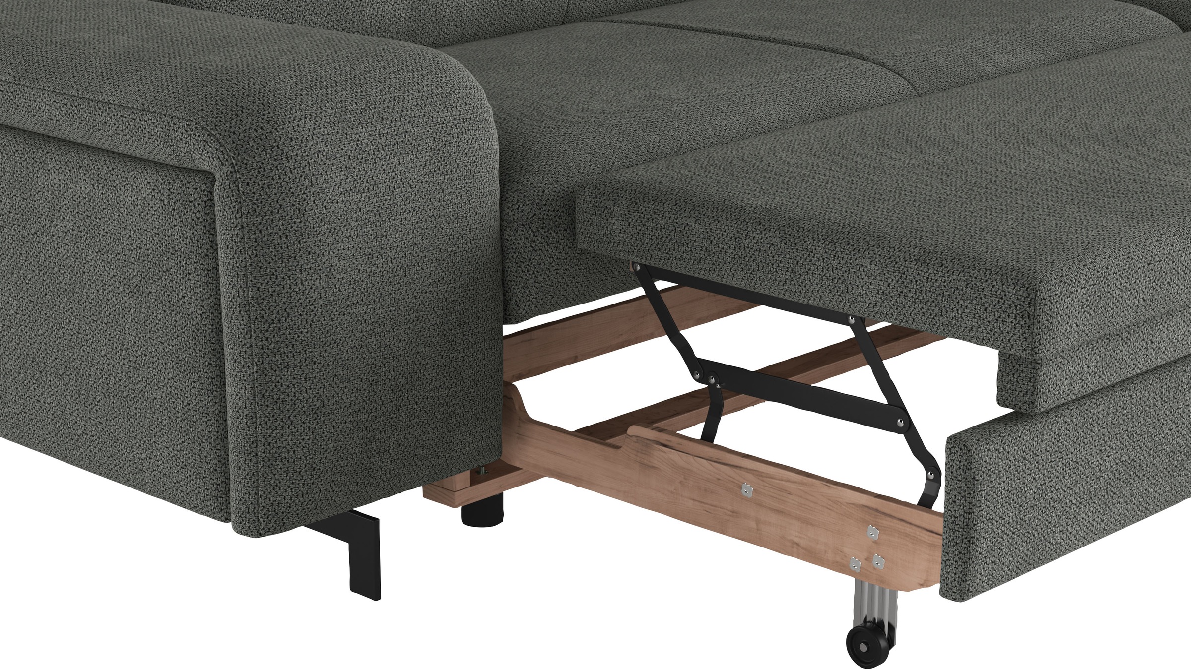 COTTA Ecksofa »Emma L-Form«, mit Kopfteilverstellung, wahlweise mit Bettfunktion & Bettkasten