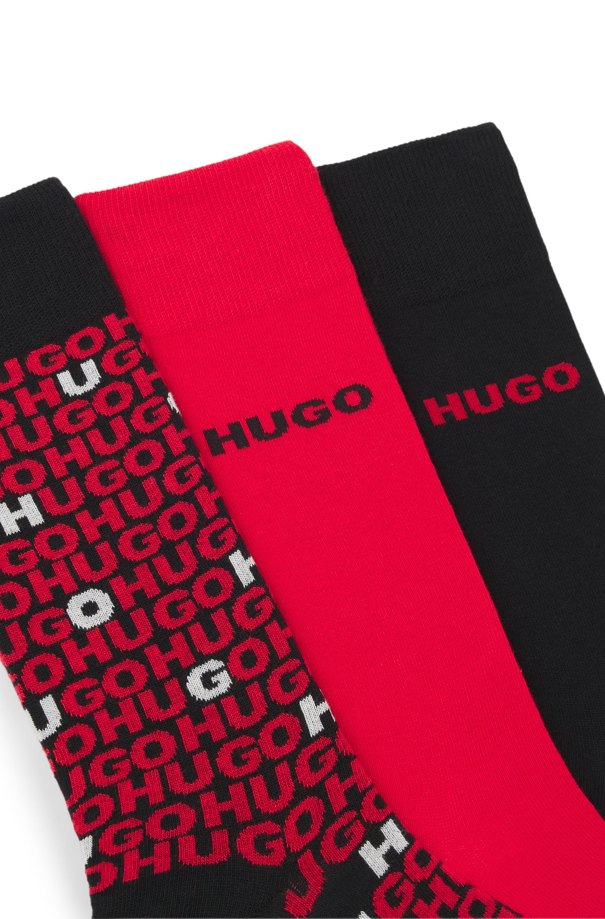 HUGO Underwear Socken "4P GIFT TORTUGA", (4 Paar), mittelhoch, mit Logo-Det günstig online kaufen