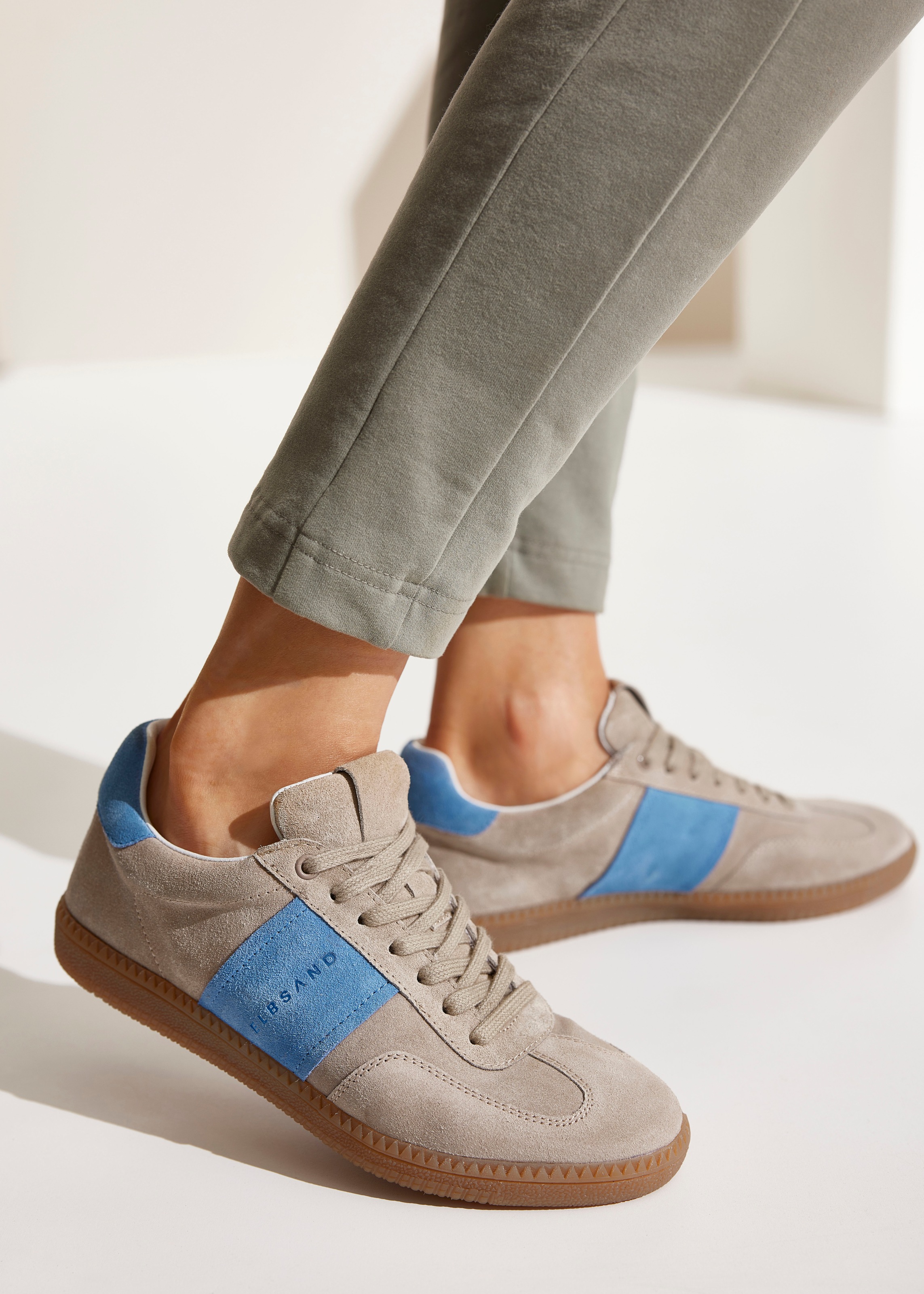 Elbsand Sneaker "Freizeitschuh, Schnürschuh, Turnschuh, Retro Sneaker, Lede günstig online kaufen