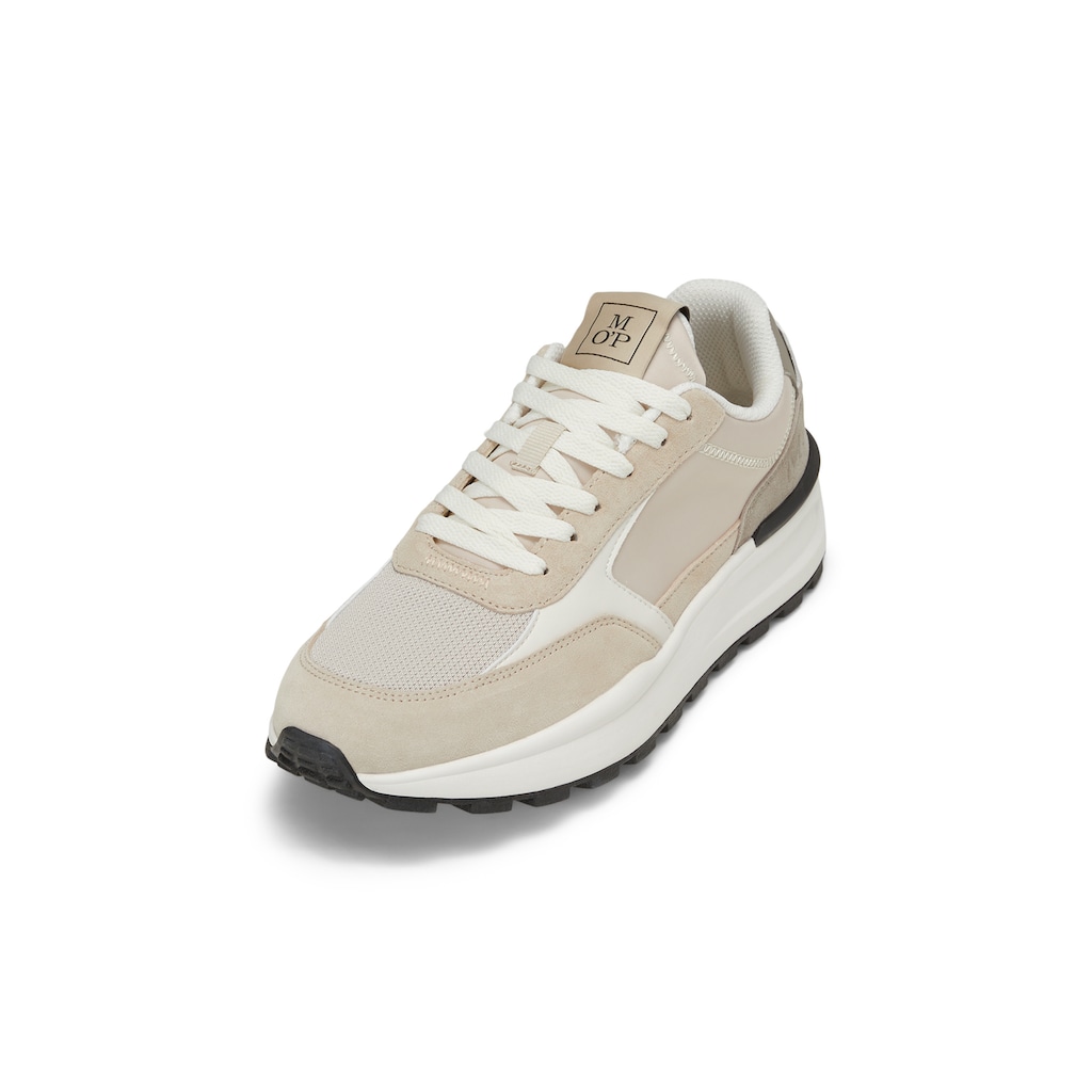 Marc O'Polo Sneaker »aus Leder-Polyester-Mix«