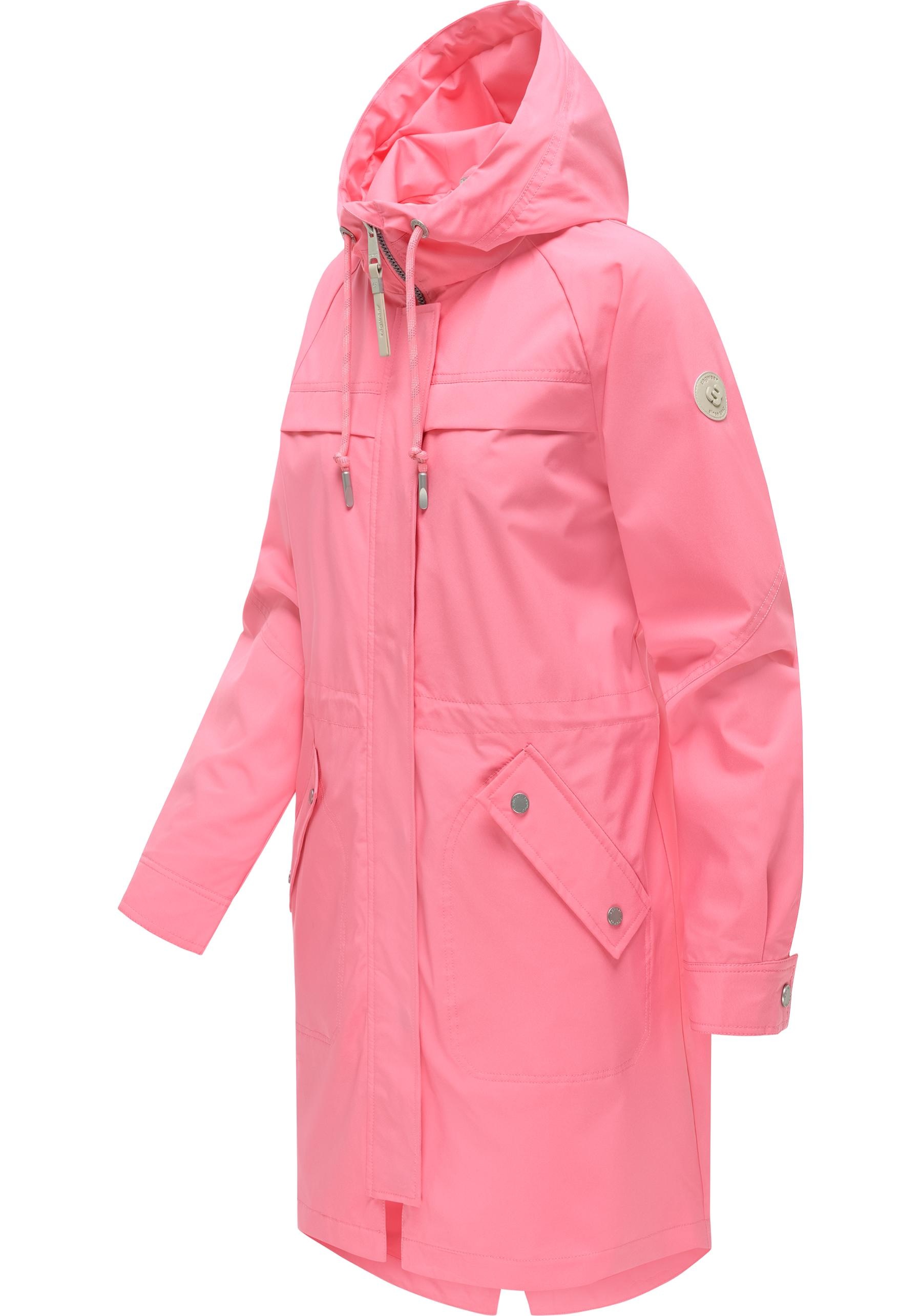 Ragwear Regenmantel »Ximenna« wasserdichter und atmungsaktiver Damen Übergangsparka