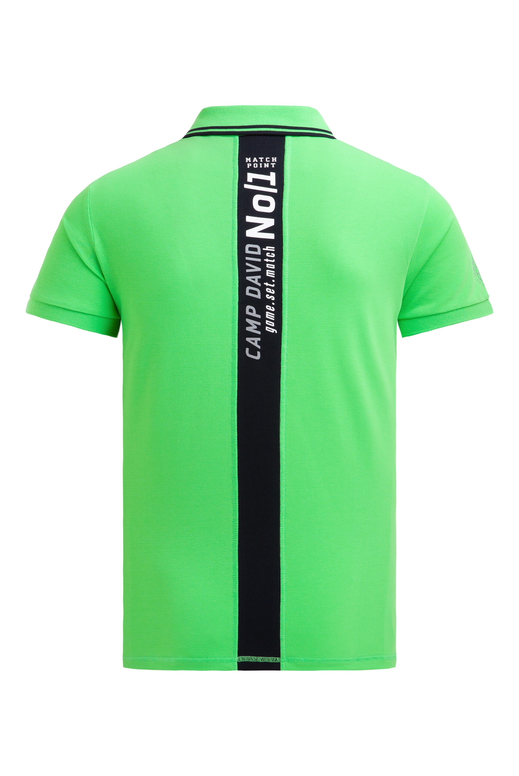 CAMP DAVID Poloshirt mit reflektierenden Details