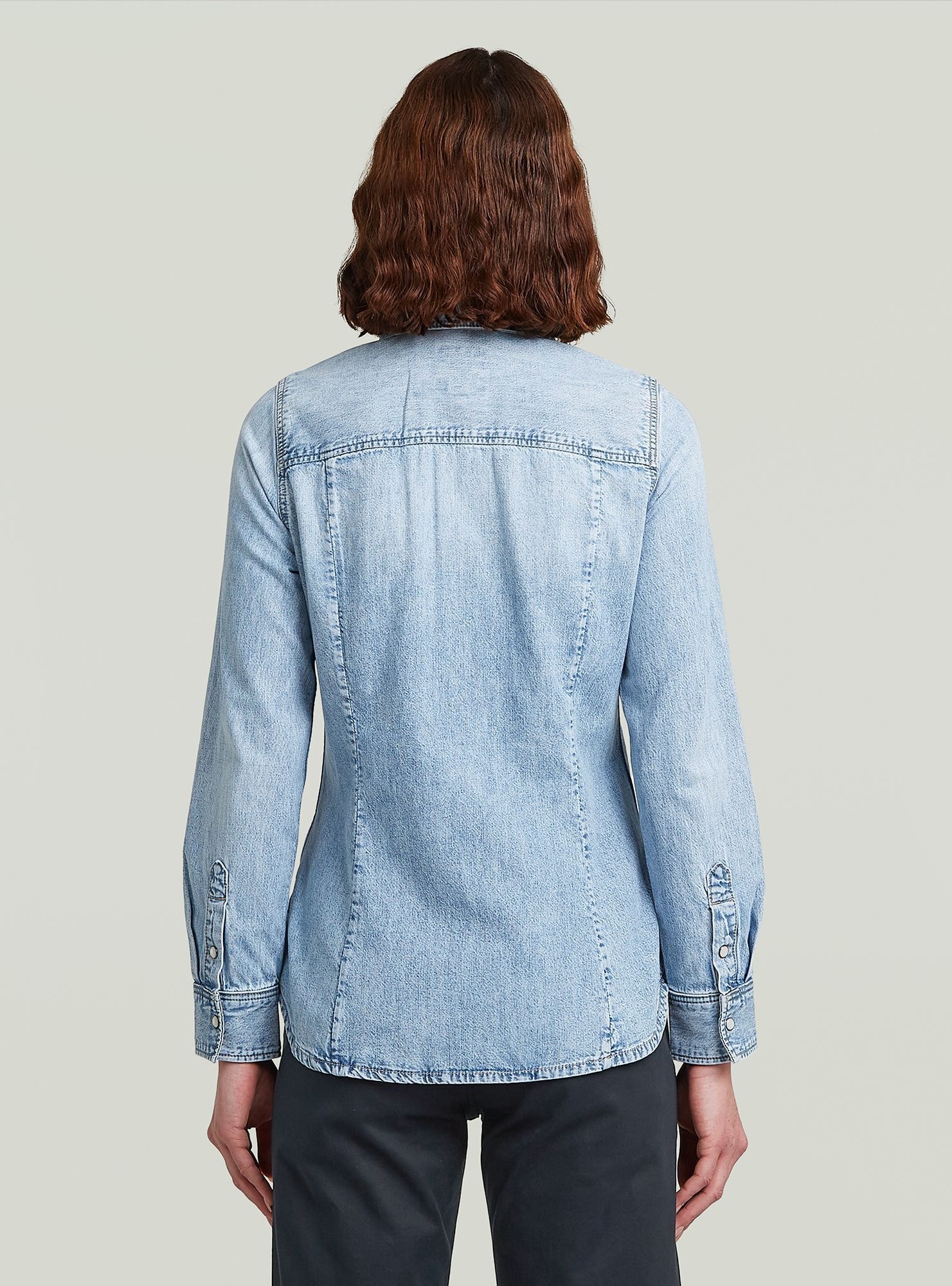 G-STAR Langarmshirt »Slim Western Hemd«