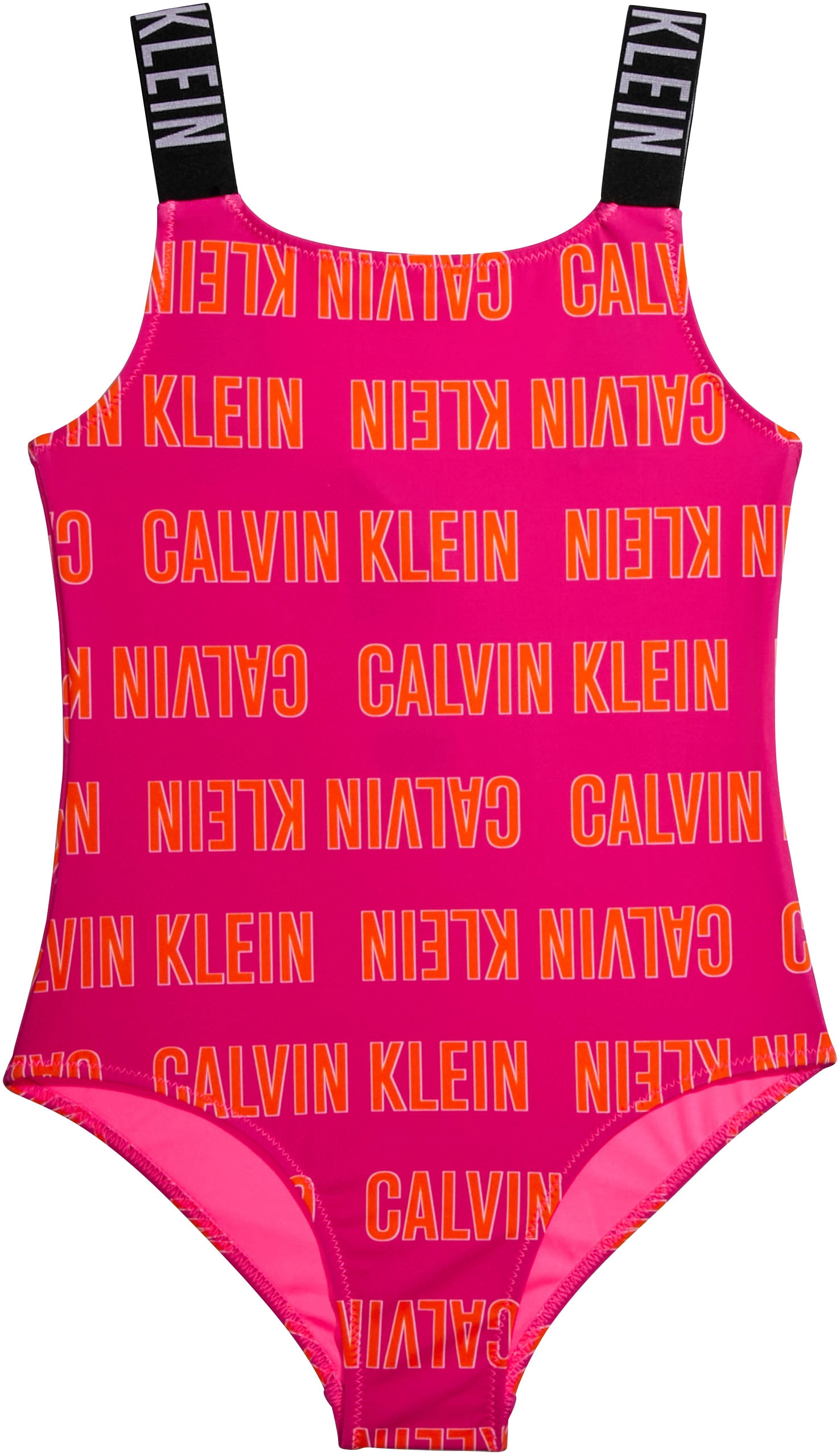Badeanzug »SWIMSUIT-PRINT«, mit Calvin Klein Brandwording