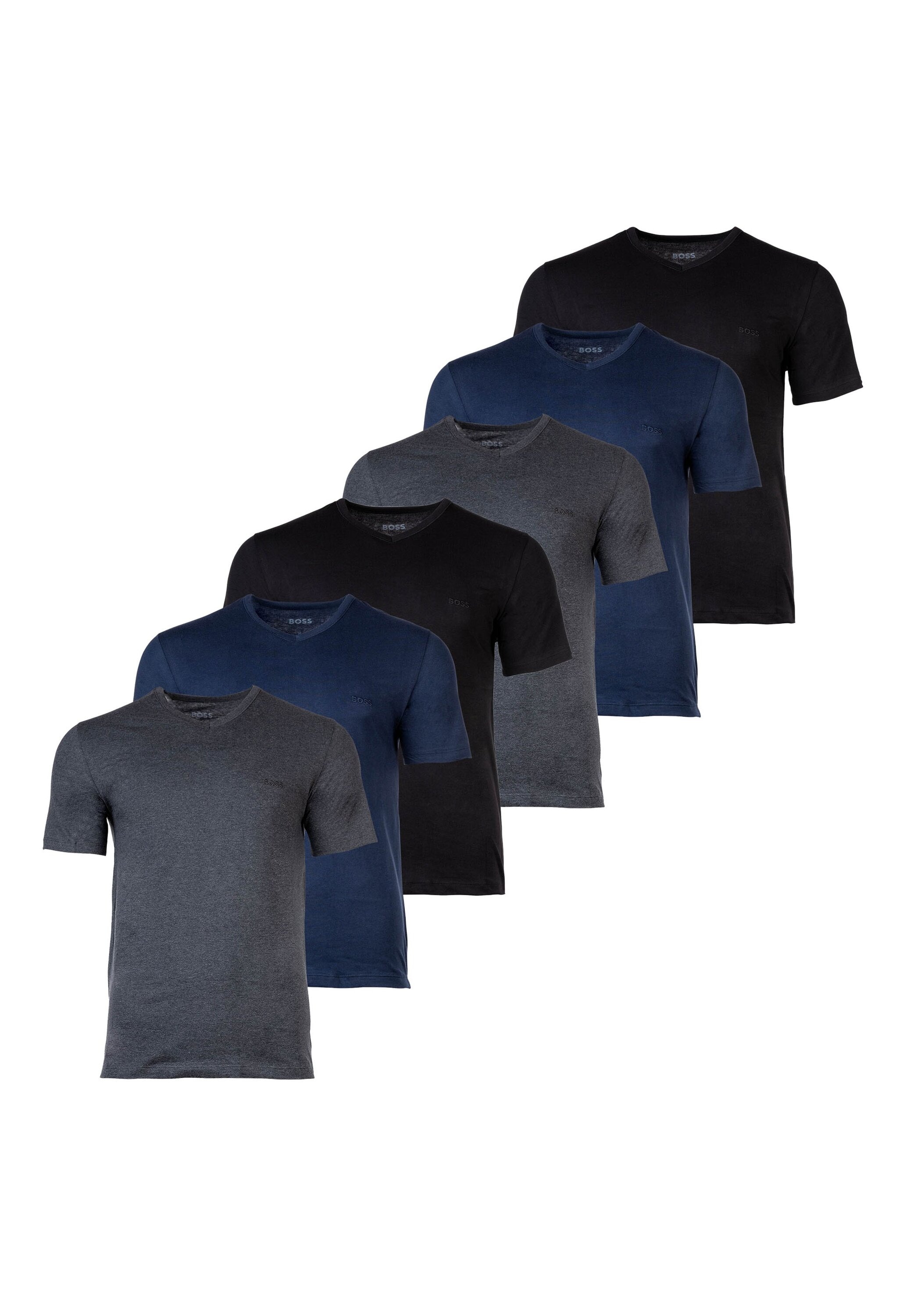 BOSS T-Shirt "T-Shirt T-ShirtVN 3P Classic 6er Pack" günstig online kaufen