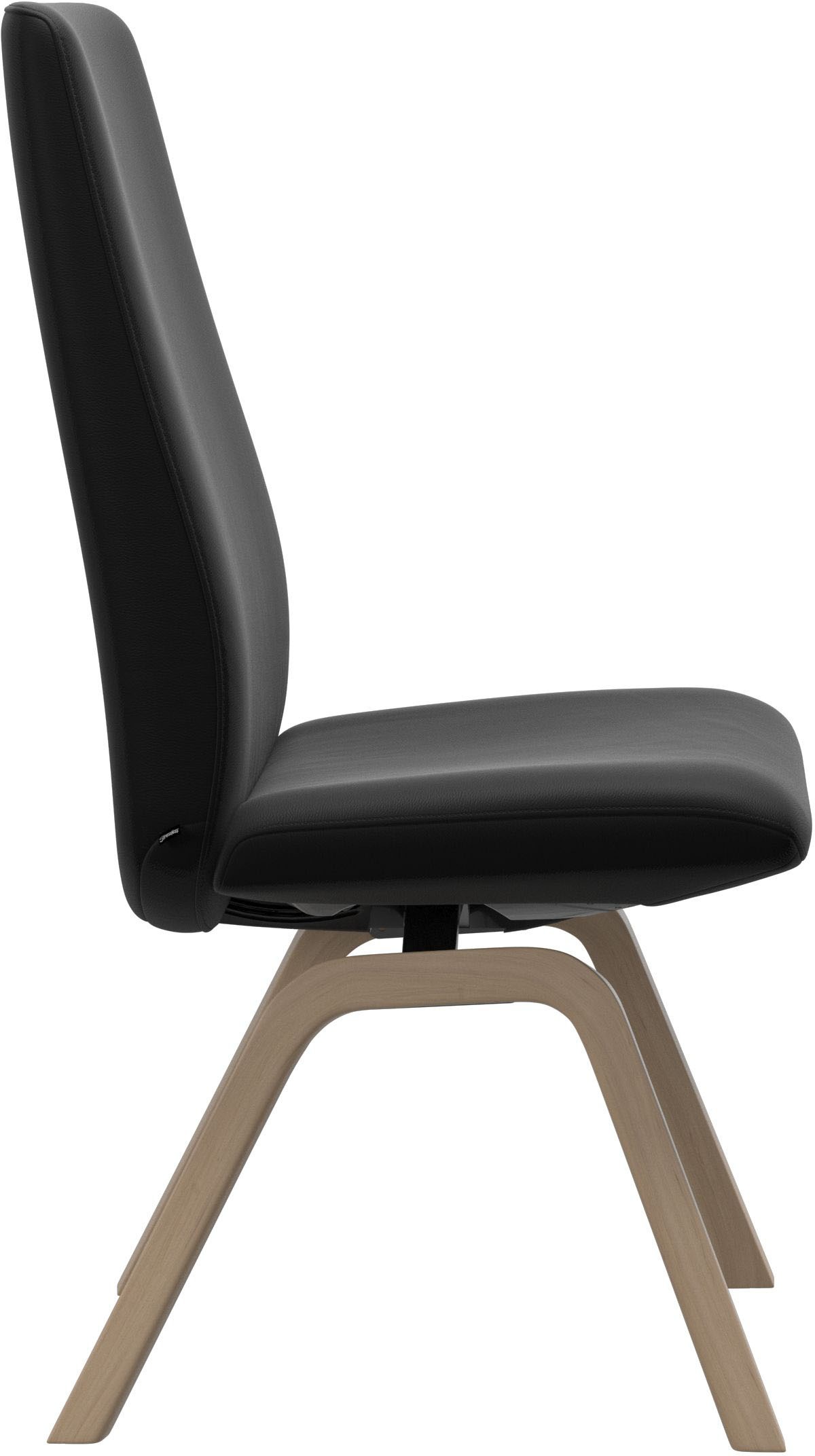 Stressless® Polsterstuhl »Laurel«, Leder PALOMA, High Back, Größe L, mit schräggestellten Beinen in Schwarz