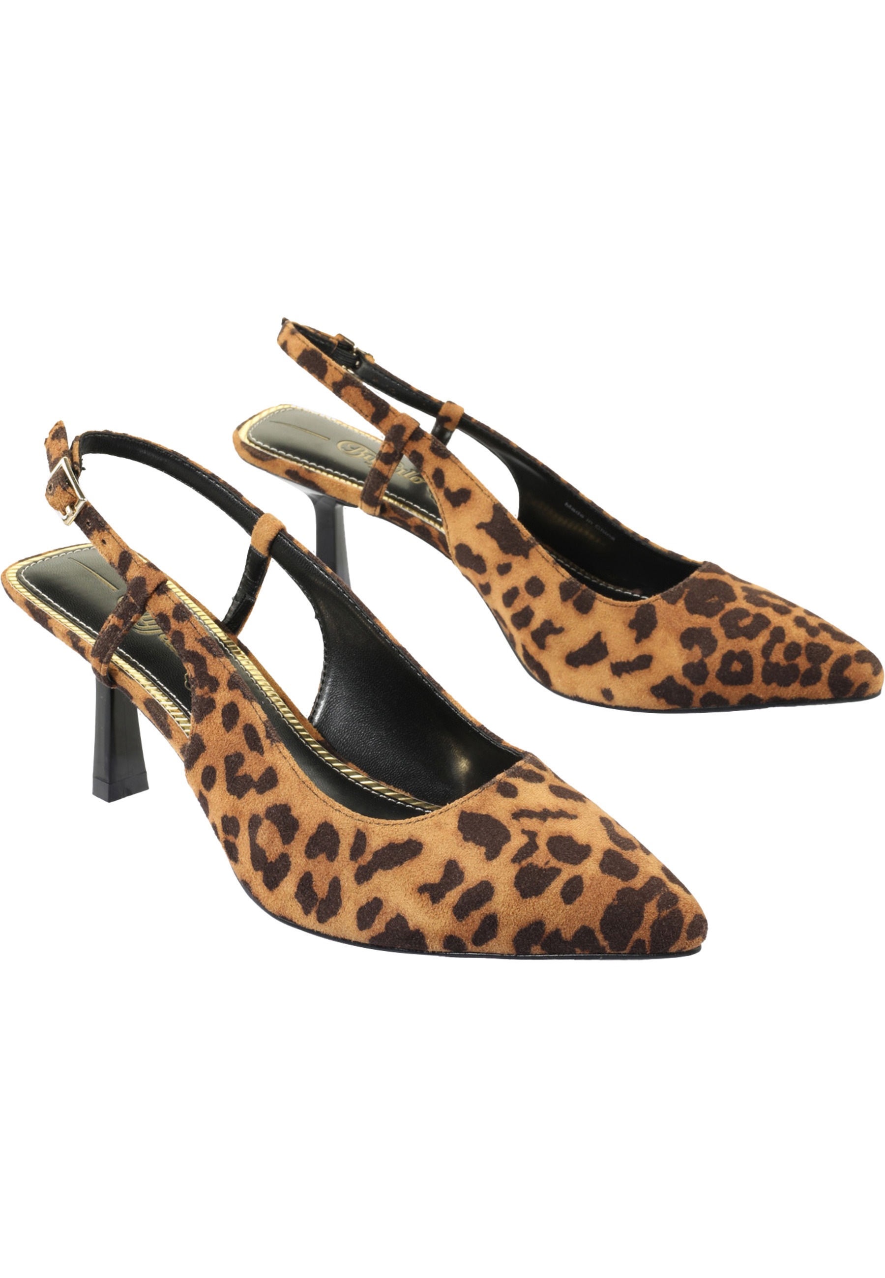 Buffalo Sling Back Pump Brown 42 2