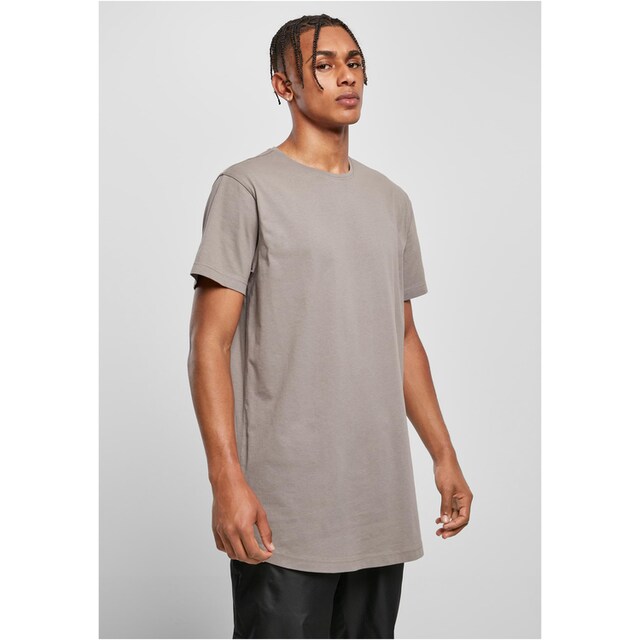 Black Friday URBAN CLASSICS Kurzarmshirt »Herren Shaped Long Tee«, (1 tlg.)  | BAUR