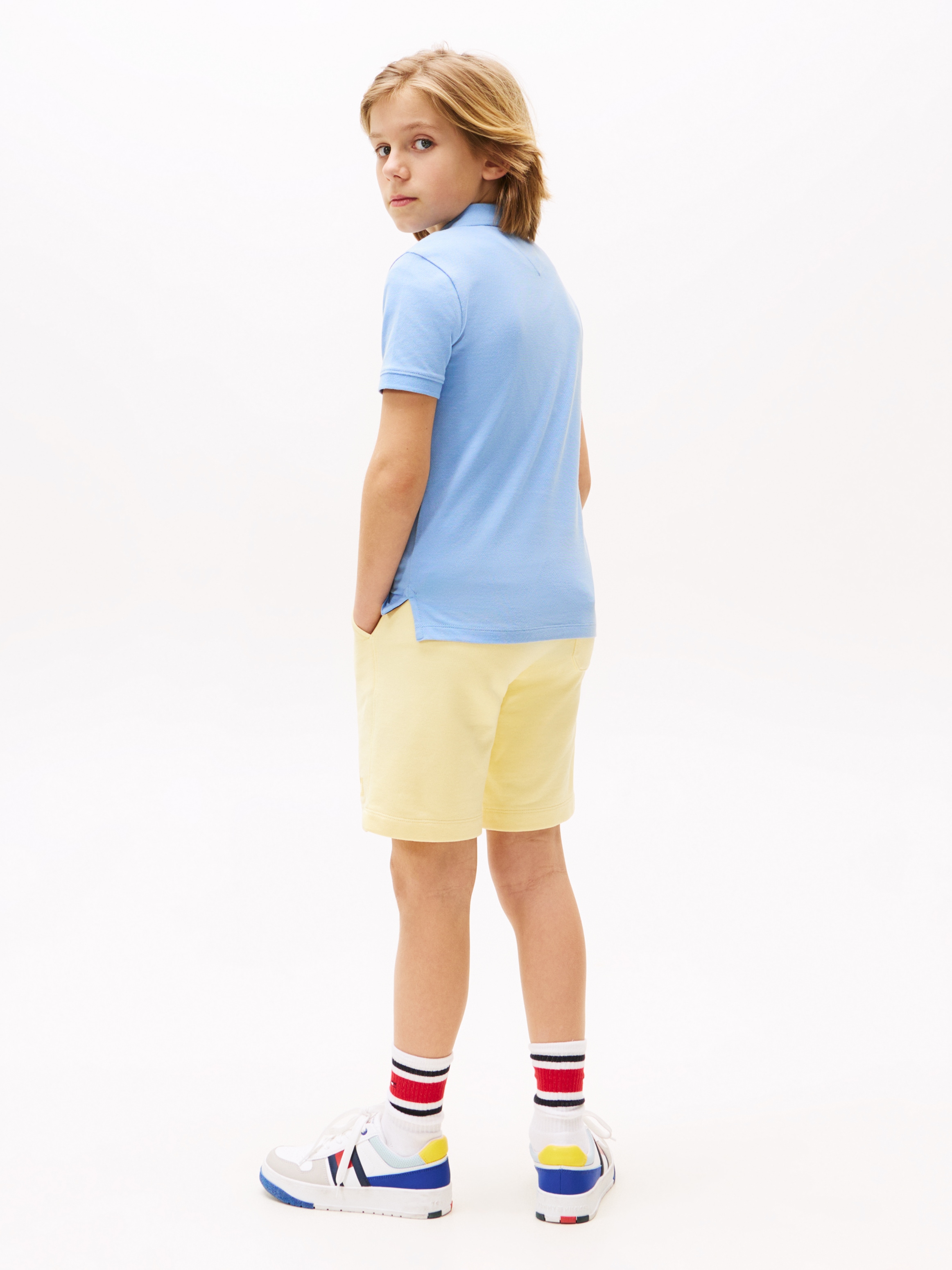 Tommy Hilfiger Poloshirt »FLAG POLO SS«, mit Logostickerei