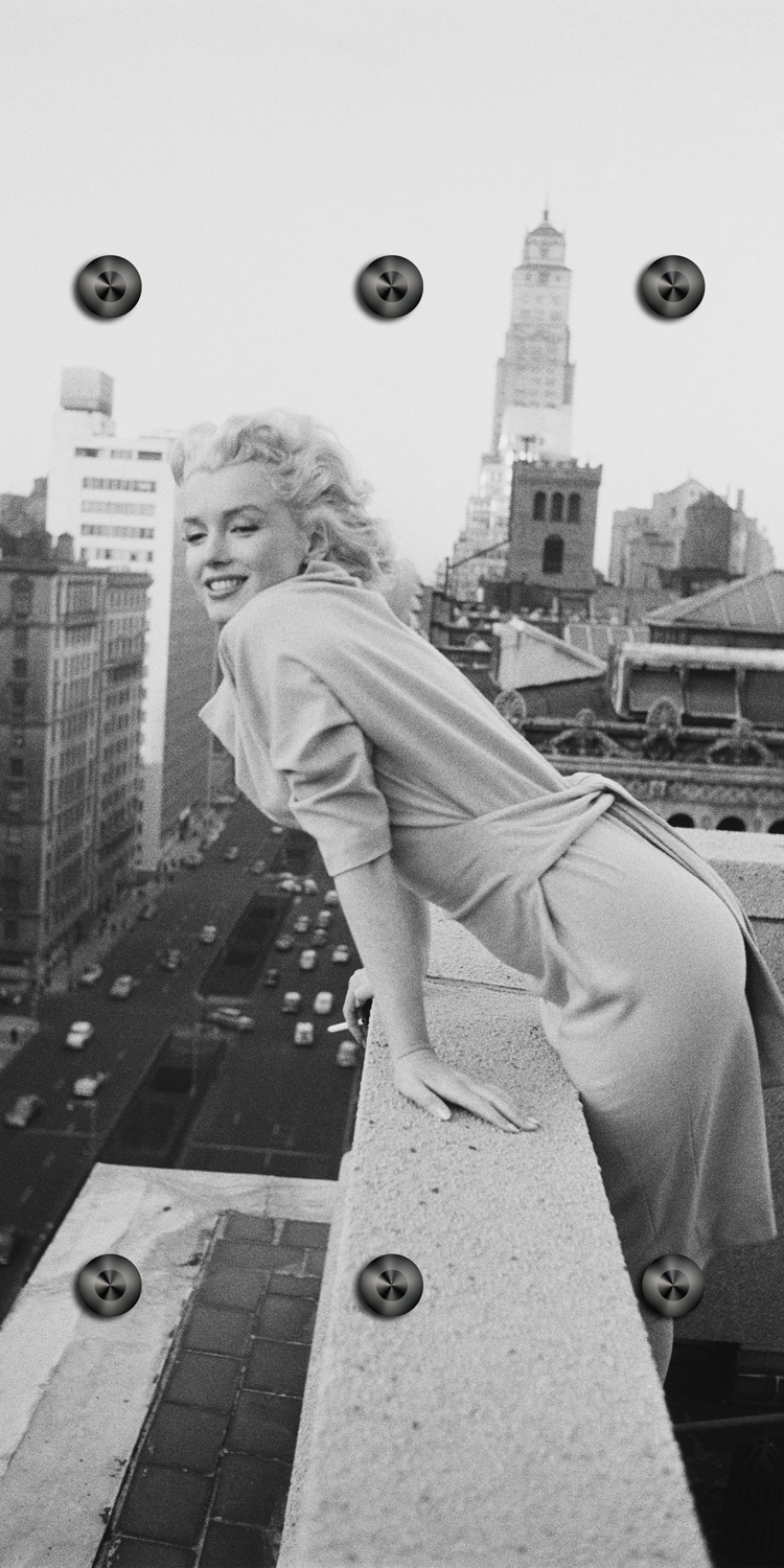 queence Wandgarderobe "Marilyn Monroe in New York" 1 Stk. tlg. Wandpaneel a günstig online kaufen