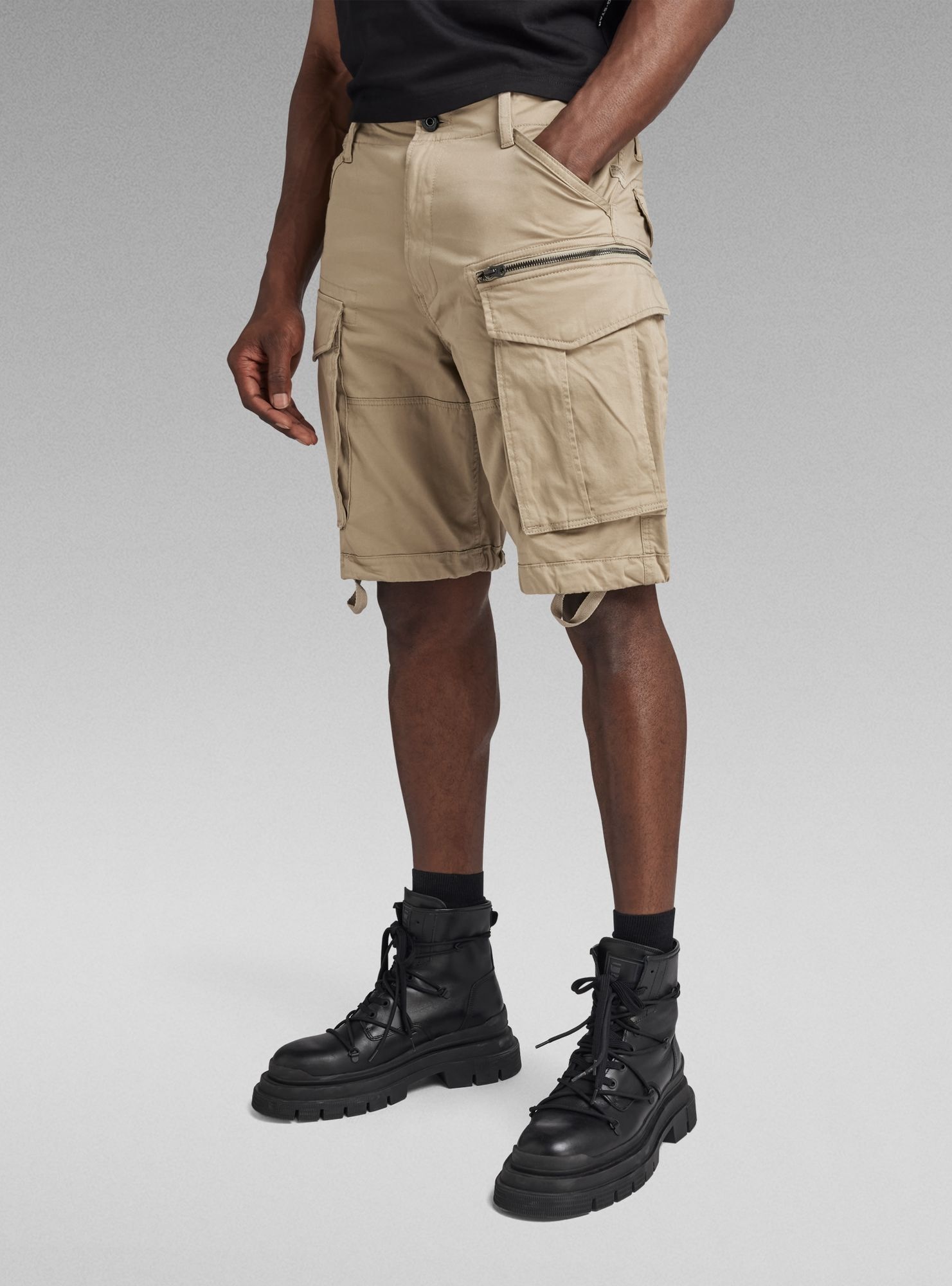 G-STAR Cargohose "Rovic Zip Relaxed Shorts" günstig online kaufen