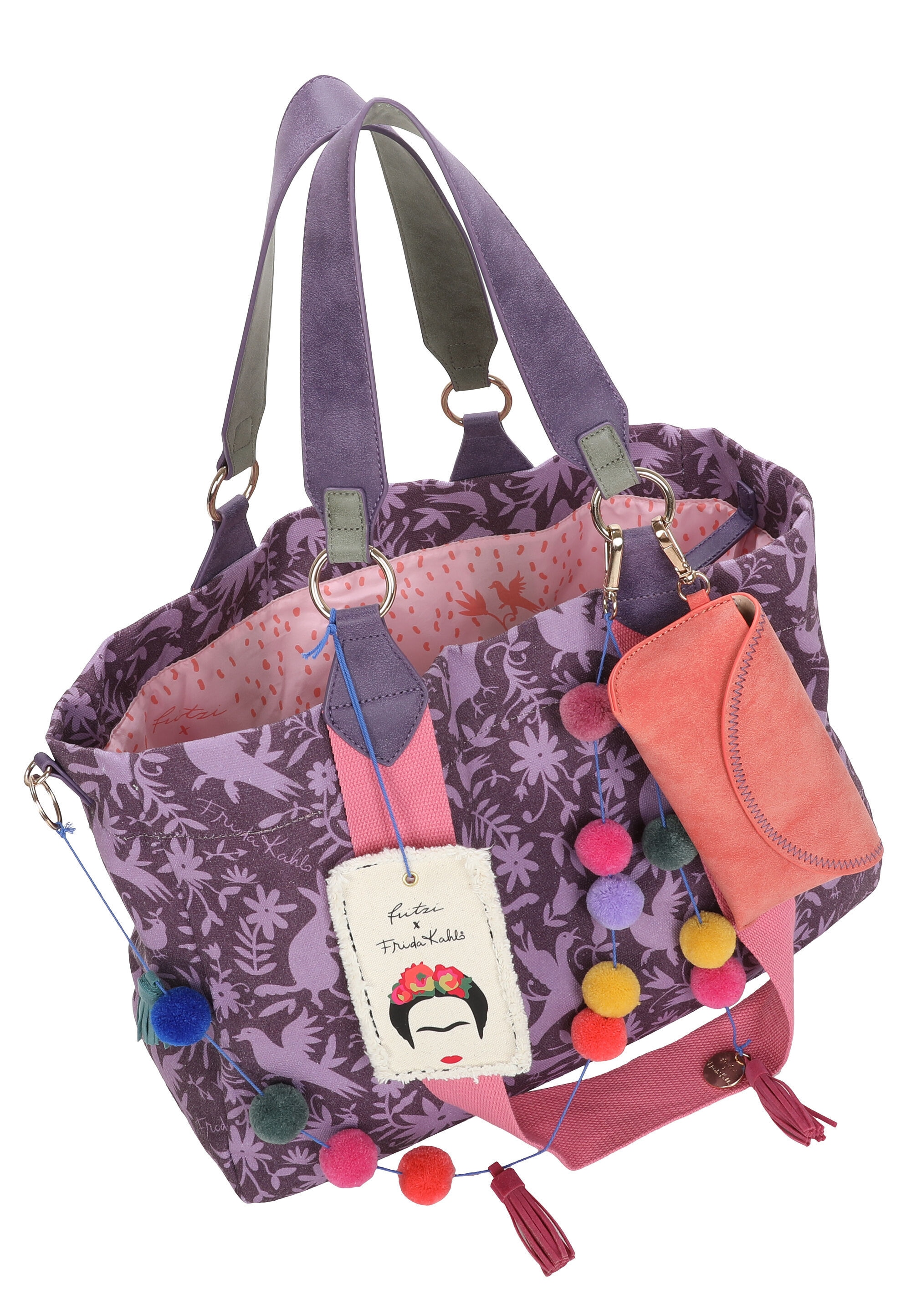 Fritzi aus Preußen Shopper »Fritzi x Frida Kahlo« mit All-Over-Print