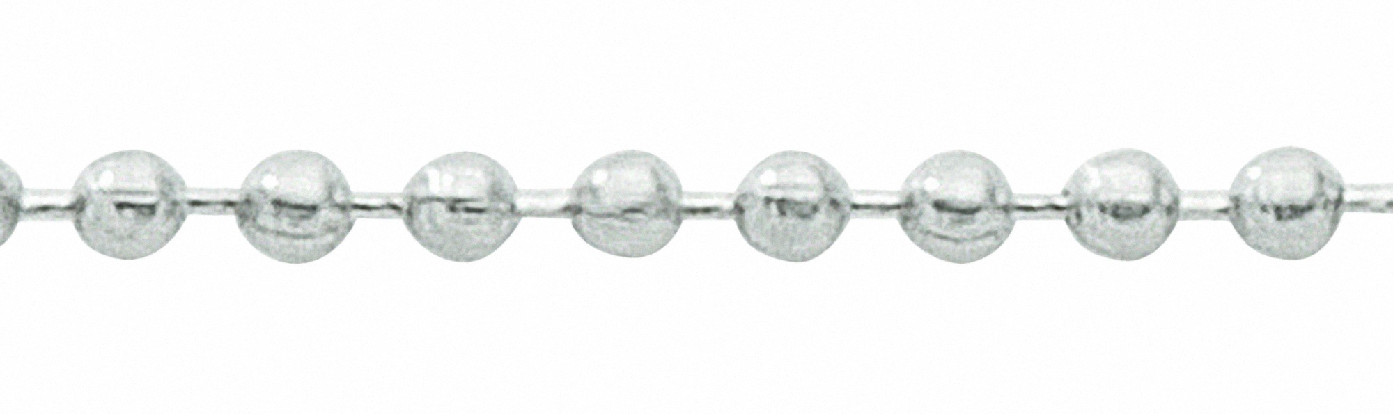 Silberkette ADELIA´S "Damen 925 Silber Kugel Halskette Ø 2 mm", silber, Halsketten, Damen, 45, Silber 925 (Sterlingsilber), Silberkette, Silberschmuck für Damen