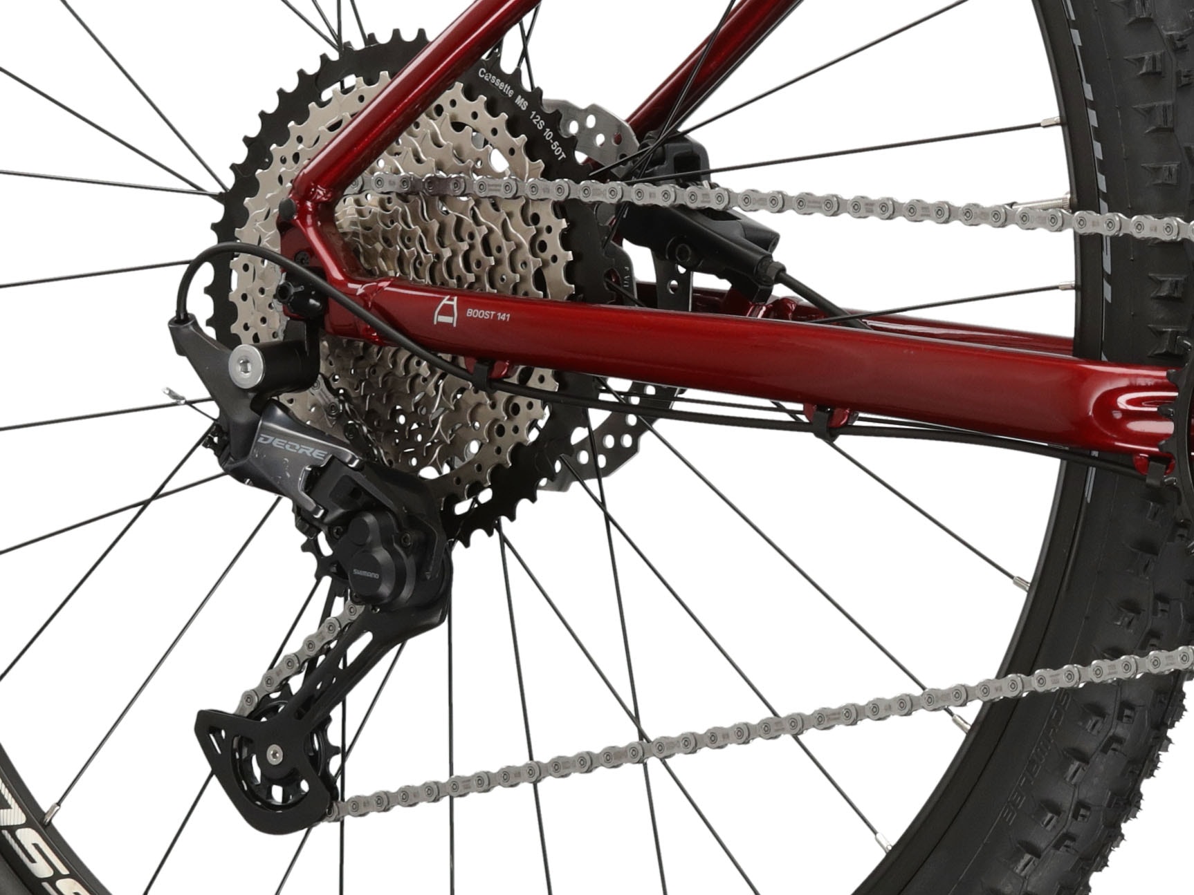 Kross Mountainbike »KROSS MTB Hardtail Level 6.0 29" rot 12 Gänge«, 12 Gang, Shimano, DEORE M6100 Schaltwerk, Kettenschaltung