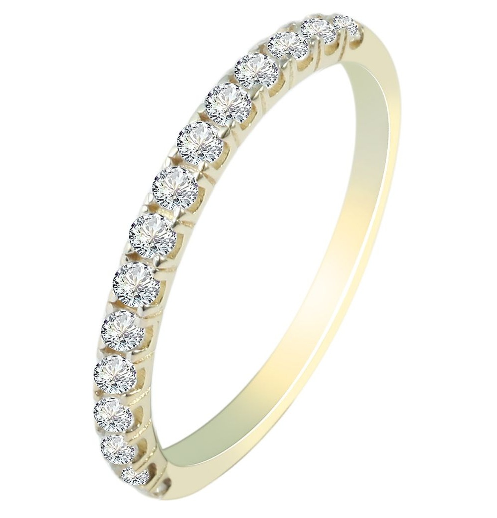 Adelia´s Fingerring »Damen Ring aus 333 Gold mit Zirkonia«