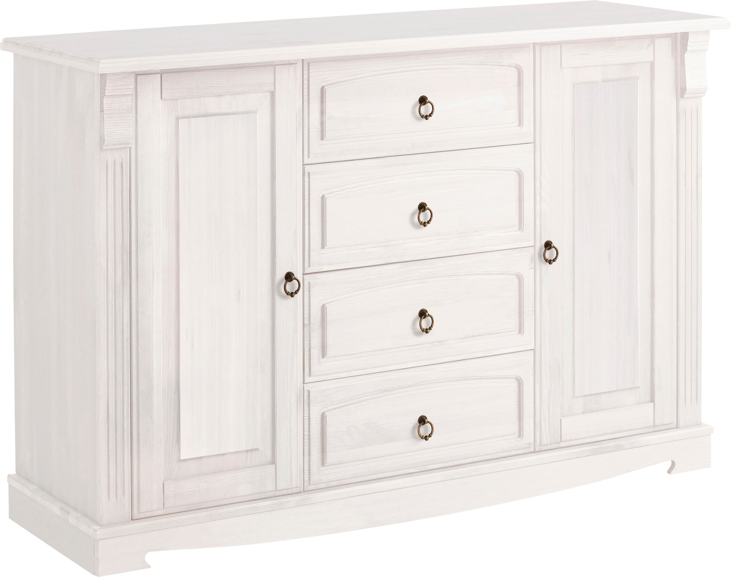 Home affaire Sideboard "Anna", (Gesamtmaße (B/T/H): ca. 140/44/88 cm), Komm günstig online kaufen