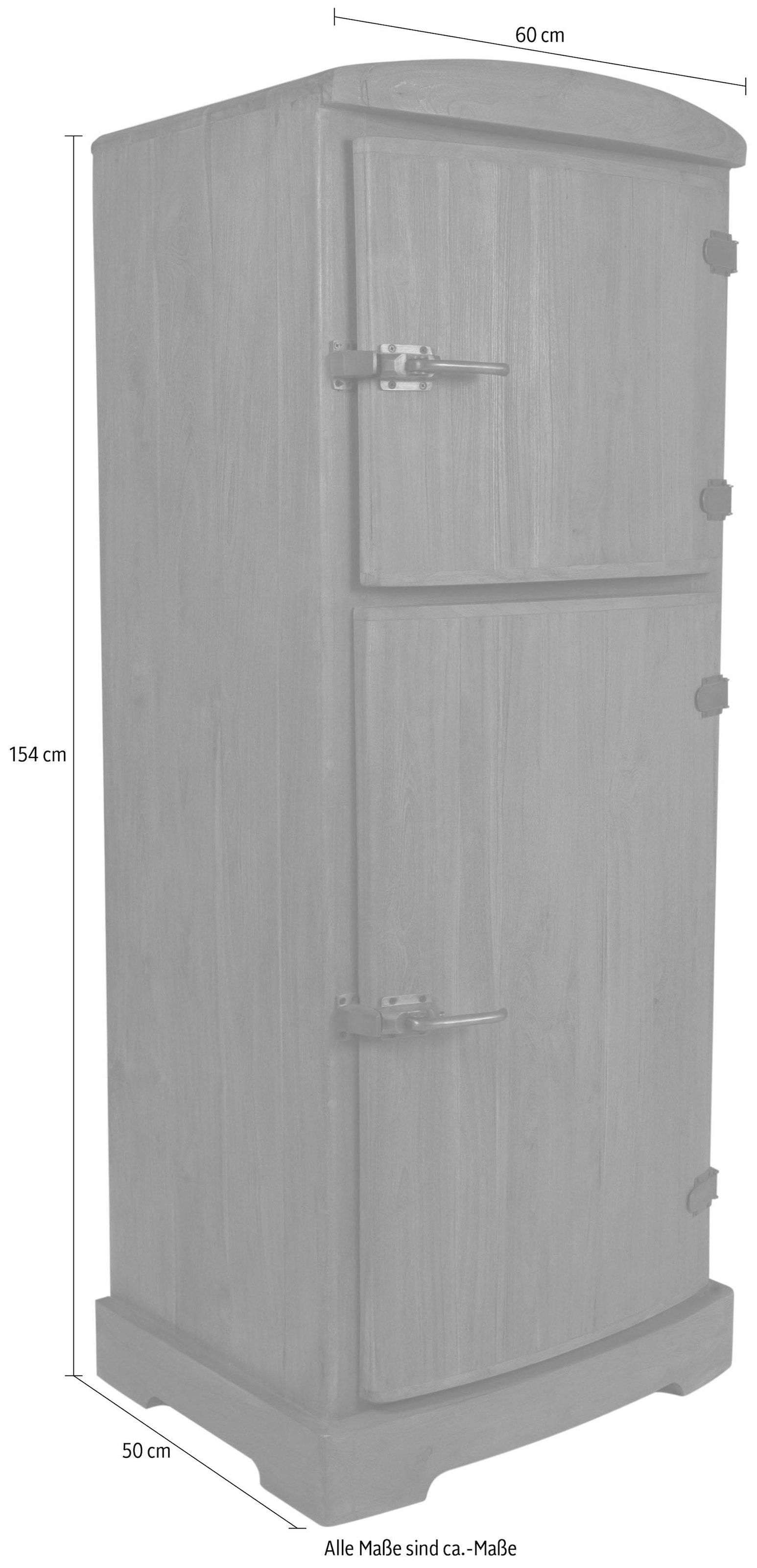 Kühlschrankoptik, recyceltes | SIT »Seadrift«, Teak-Altholz Barschrank BAUR cm, Breite kaufen in 154 Vintage