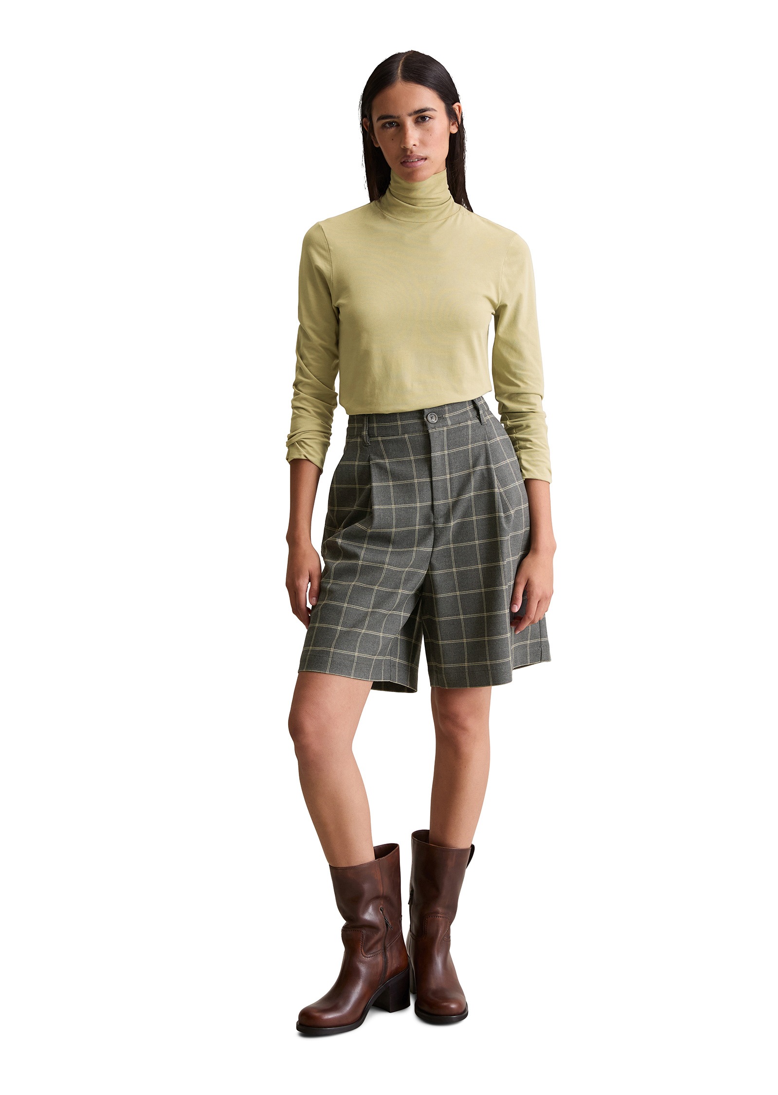 Marc O'Polo DENIM Shorts »mit recyceltem Polyester und Viskose«