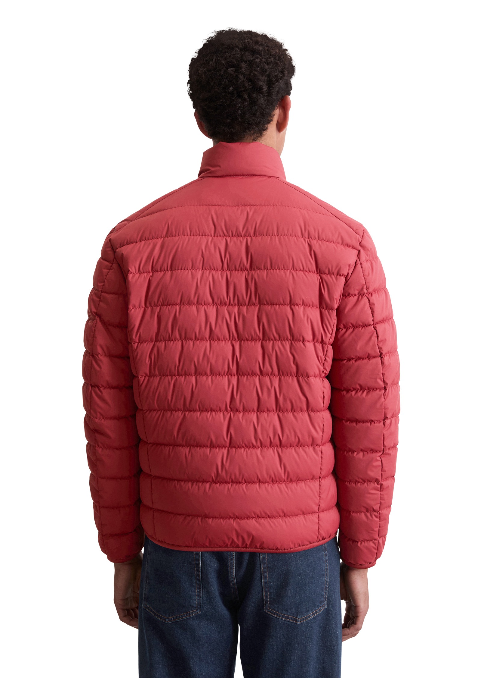 Marc O'Polo Outdoorjacke »aus recyceltem Performance-Polyester«, ohne Kapuze