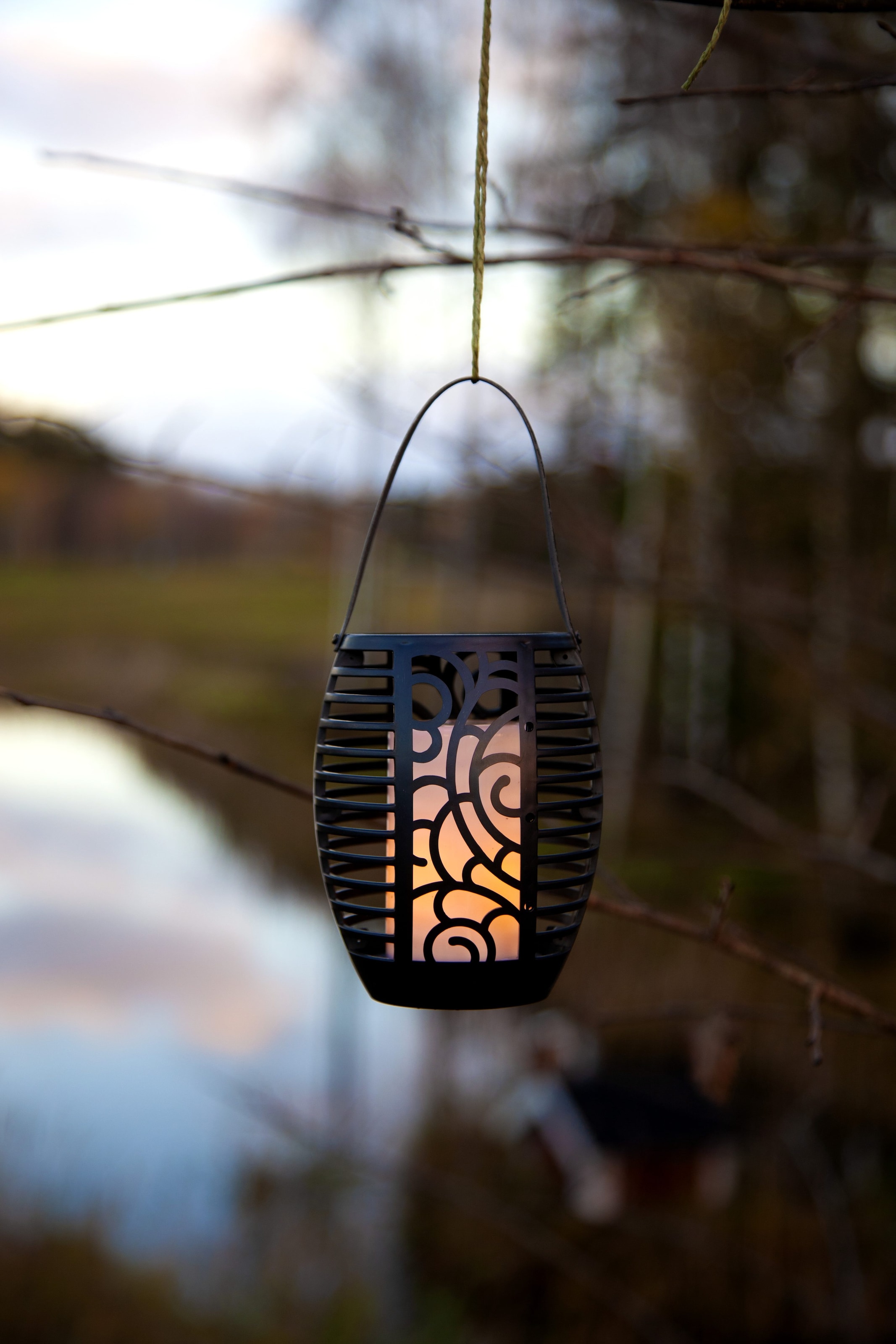Parforce Traditional Hunting LED Solarleuchte »Solar-Fackel« LED-Board 1 Stk. Extra-Warmweiß 3-in-1-Nutzung, Flammen-Effekt, Dämmerungssensor