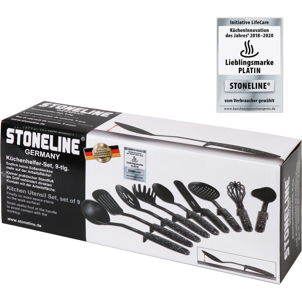 STONELINE Kochbesteck-Set, (Set, 9 tlg.)